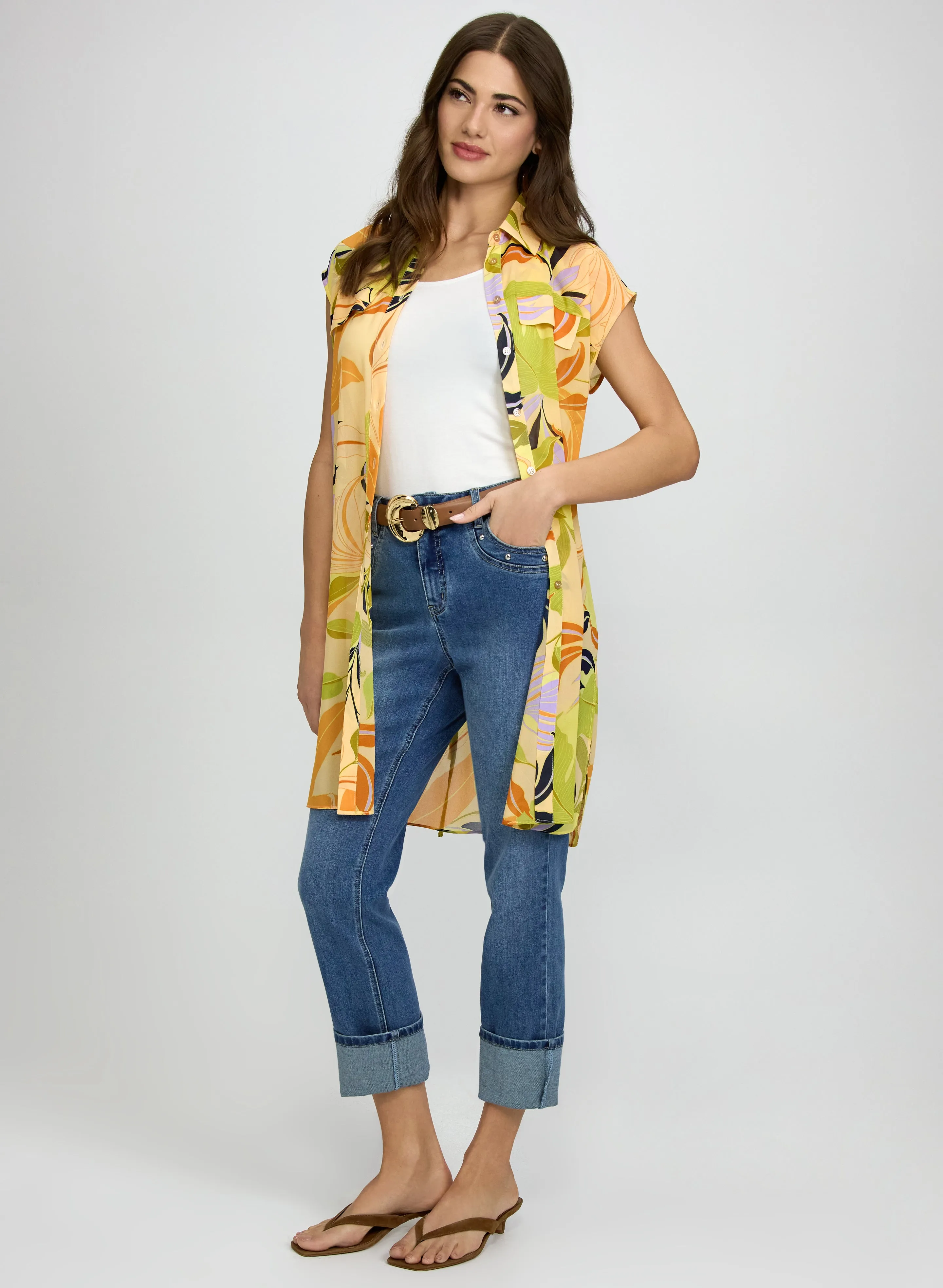 Tropical Chiffon Blouse sold by Laura product image thumbnail 3