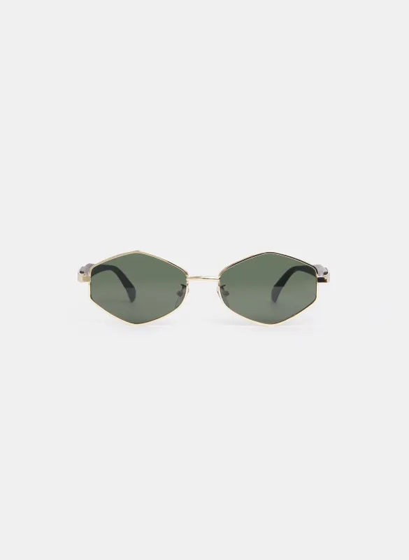 Geometric Frame Sunglasses made by Laura