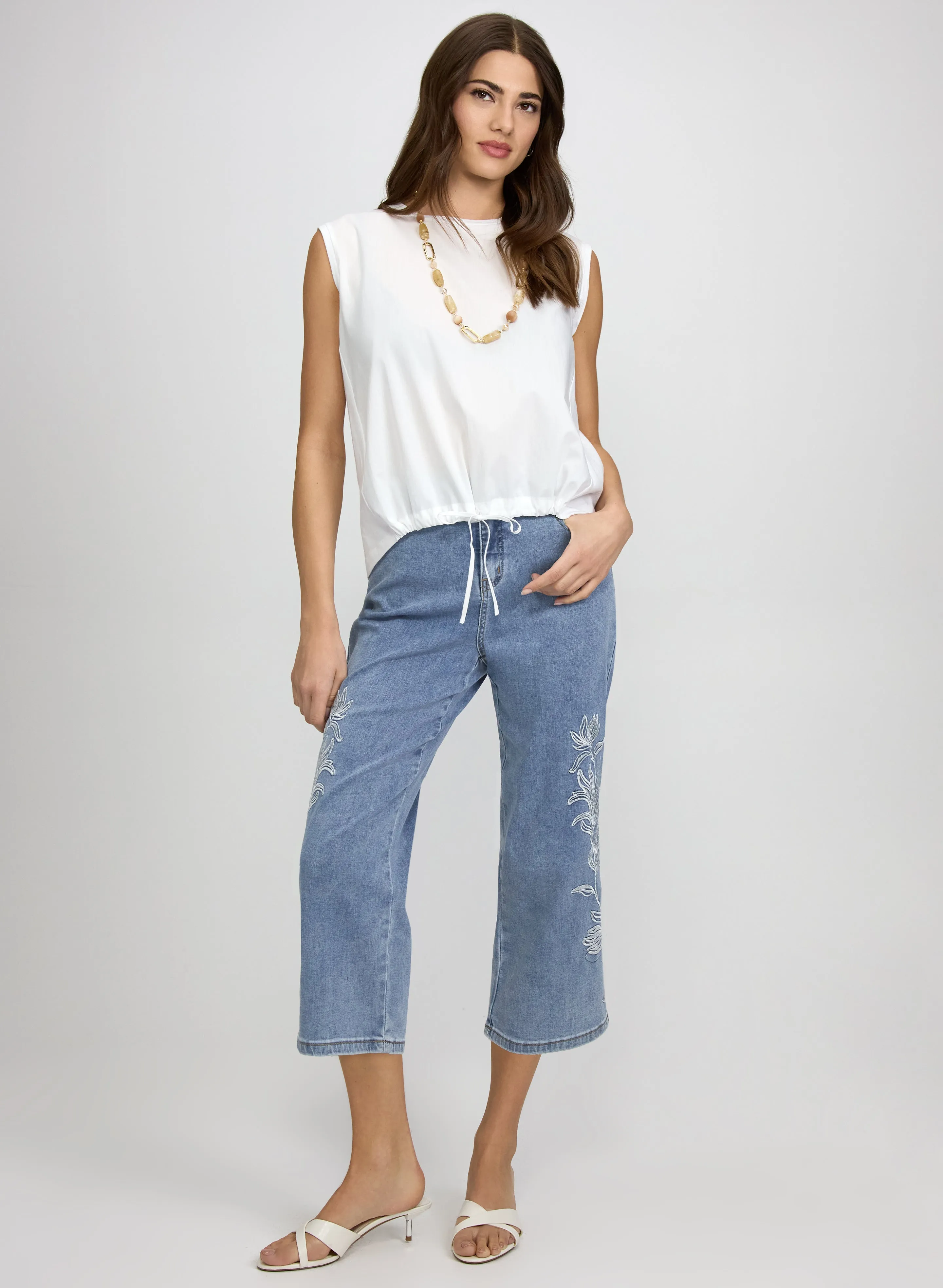 Drawstring Hem Top sold by Laura product image thumbnail 3