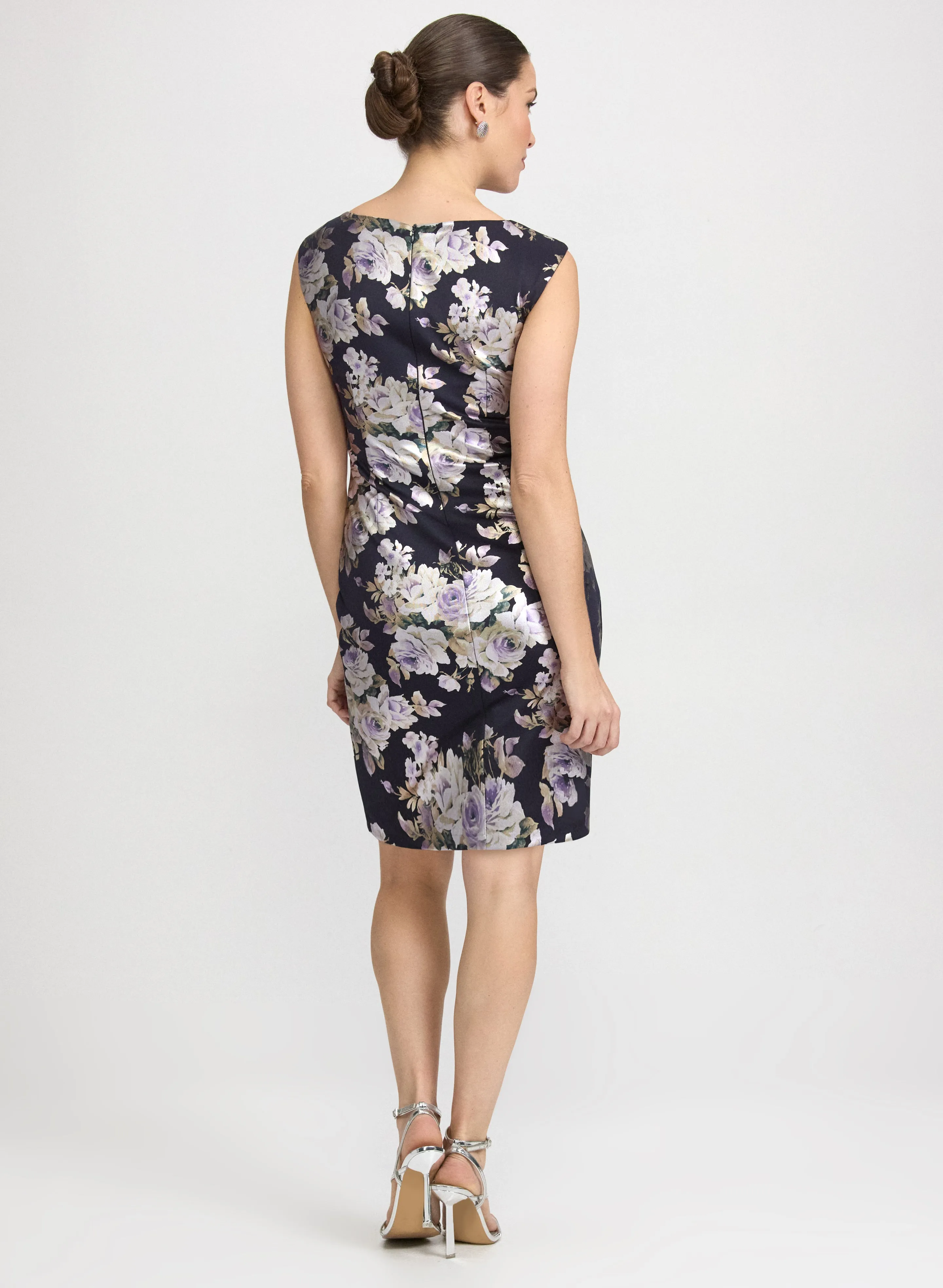 Fitted Floral Dress sold by Laura product image thumbnail 2