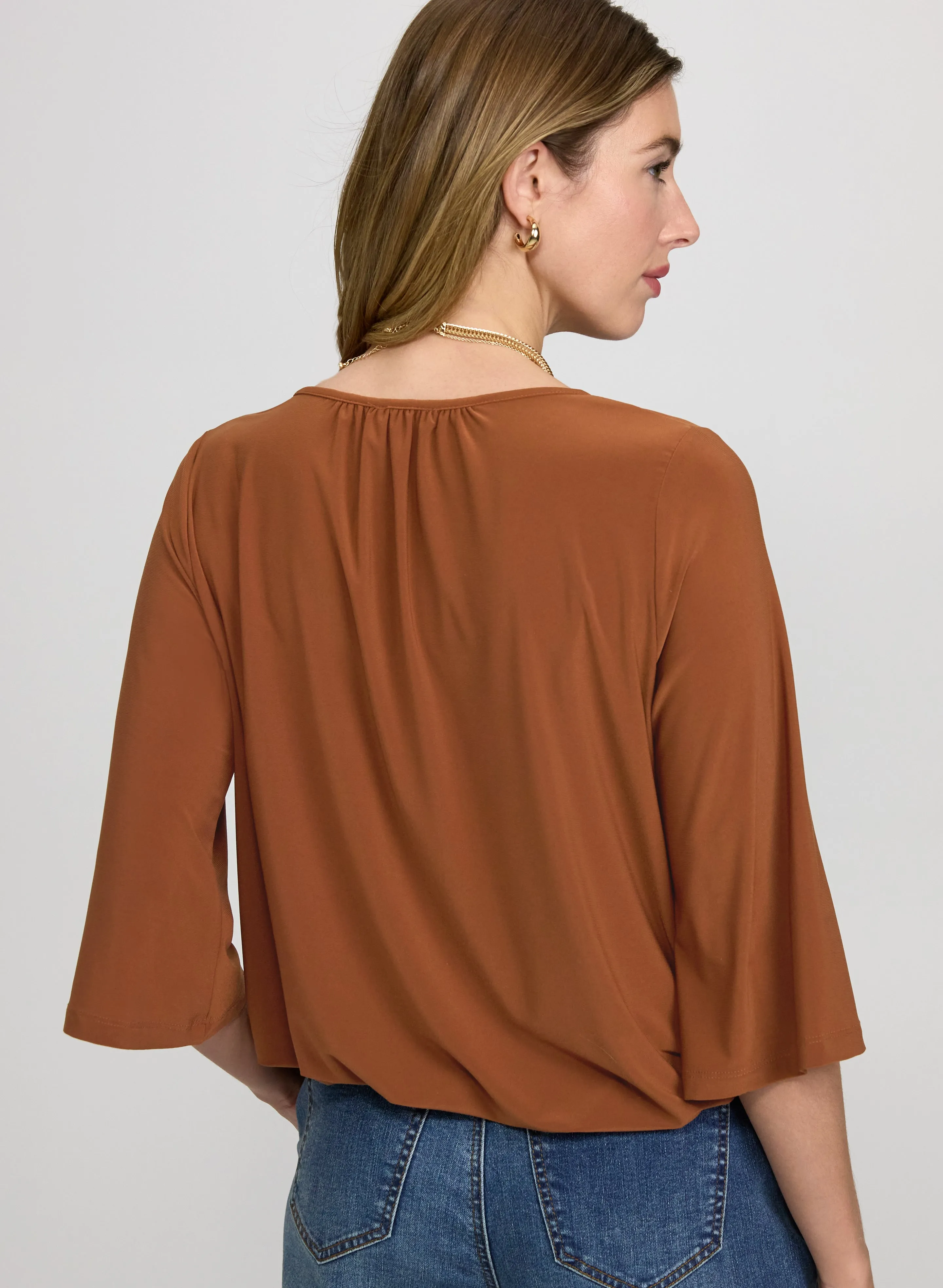 Flare Sleeve Jersey Top sold by Laura product image thumbnail 3