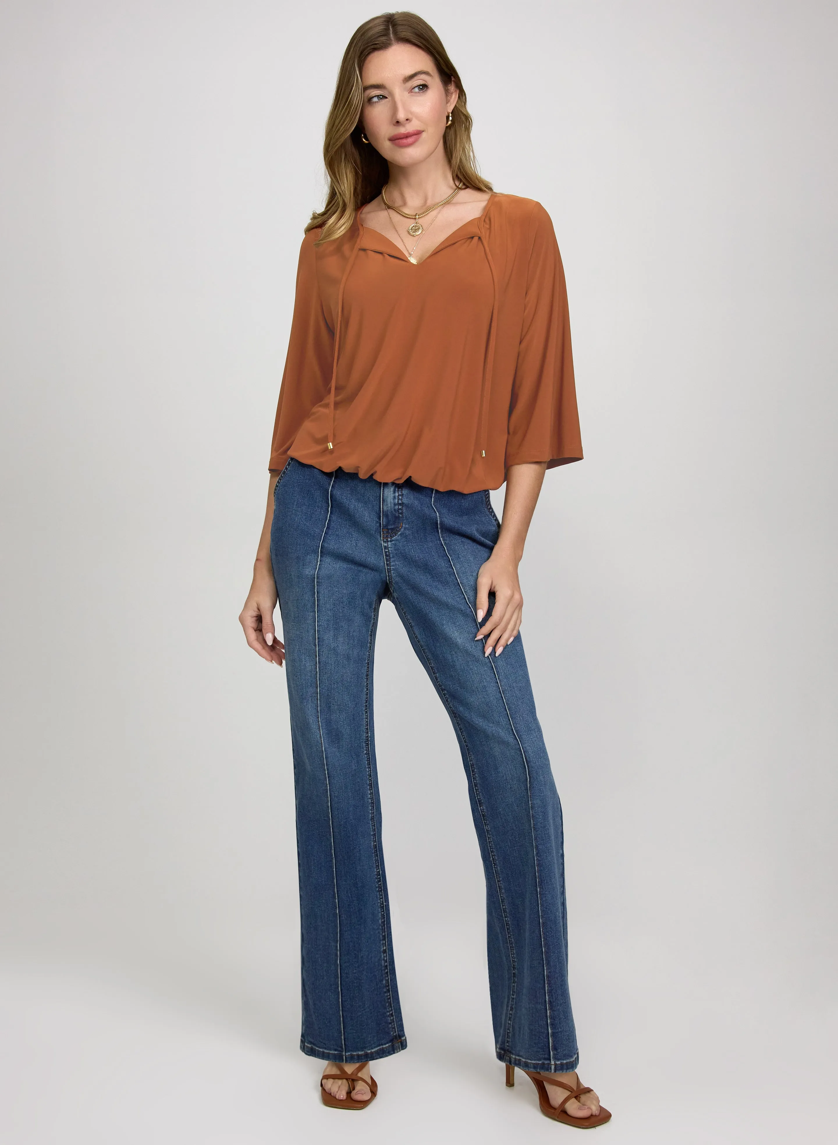 Flare Sleeve Jersey Top sold by Laura product image thumbnail 4