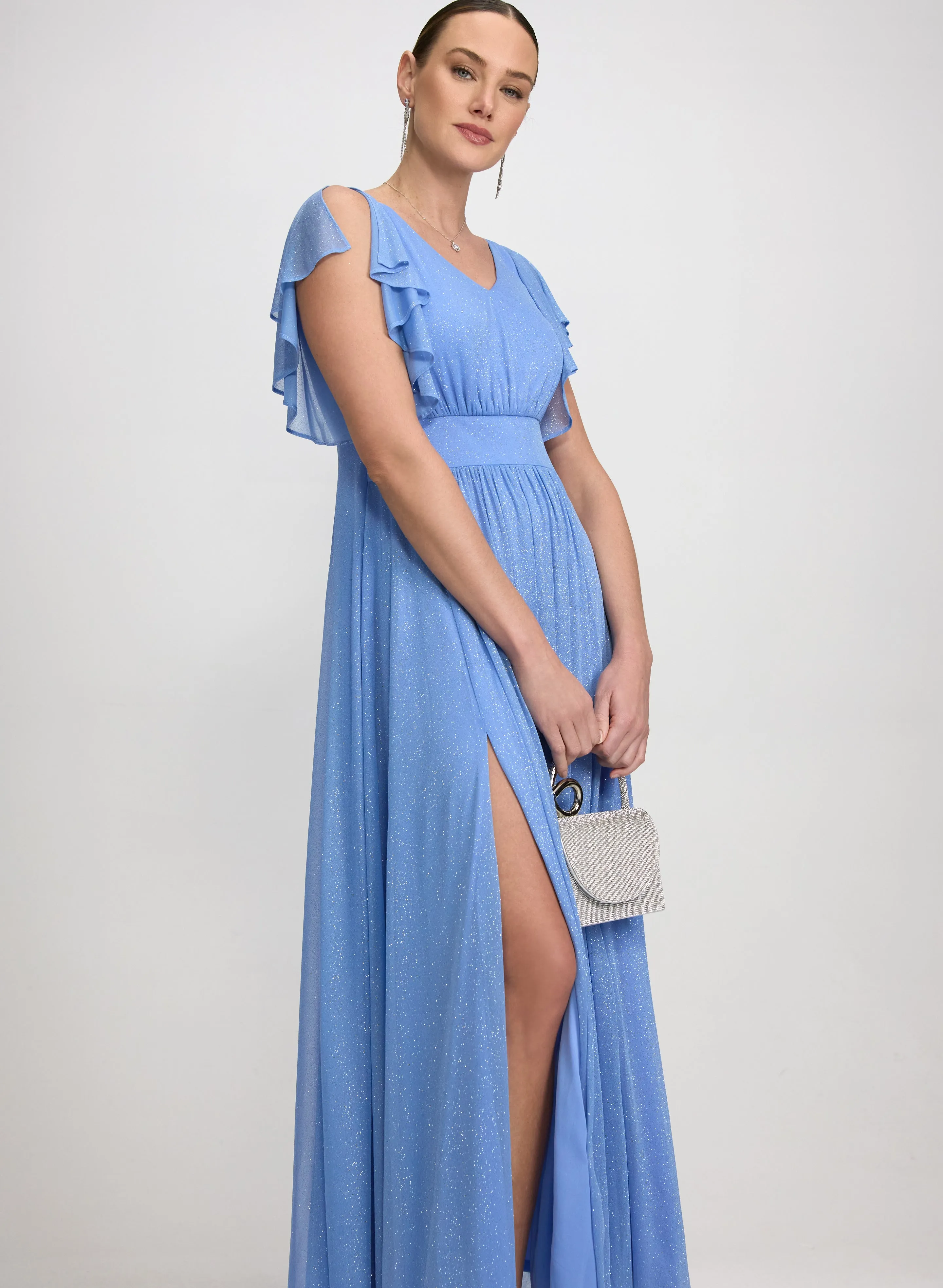 Glitter Mesh Dress sold by Laura product image thumbnail 4