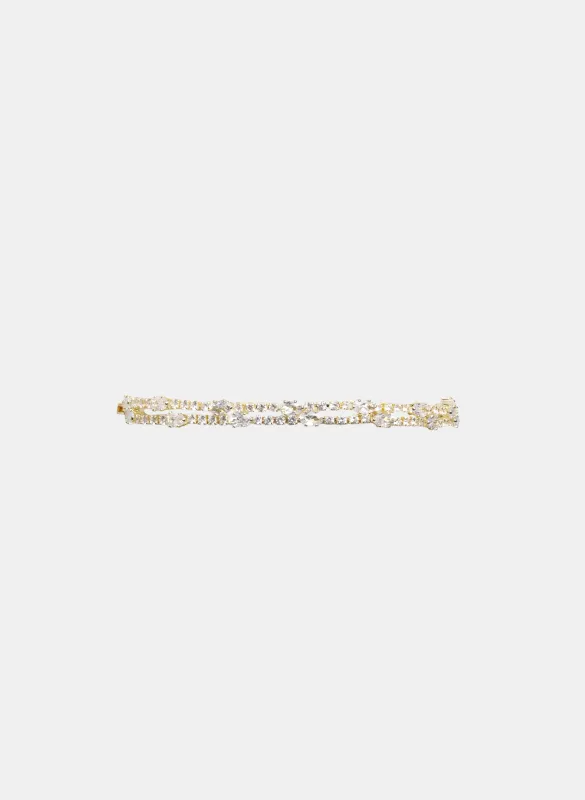 Two-Row Crystal Bracelet made by Laura