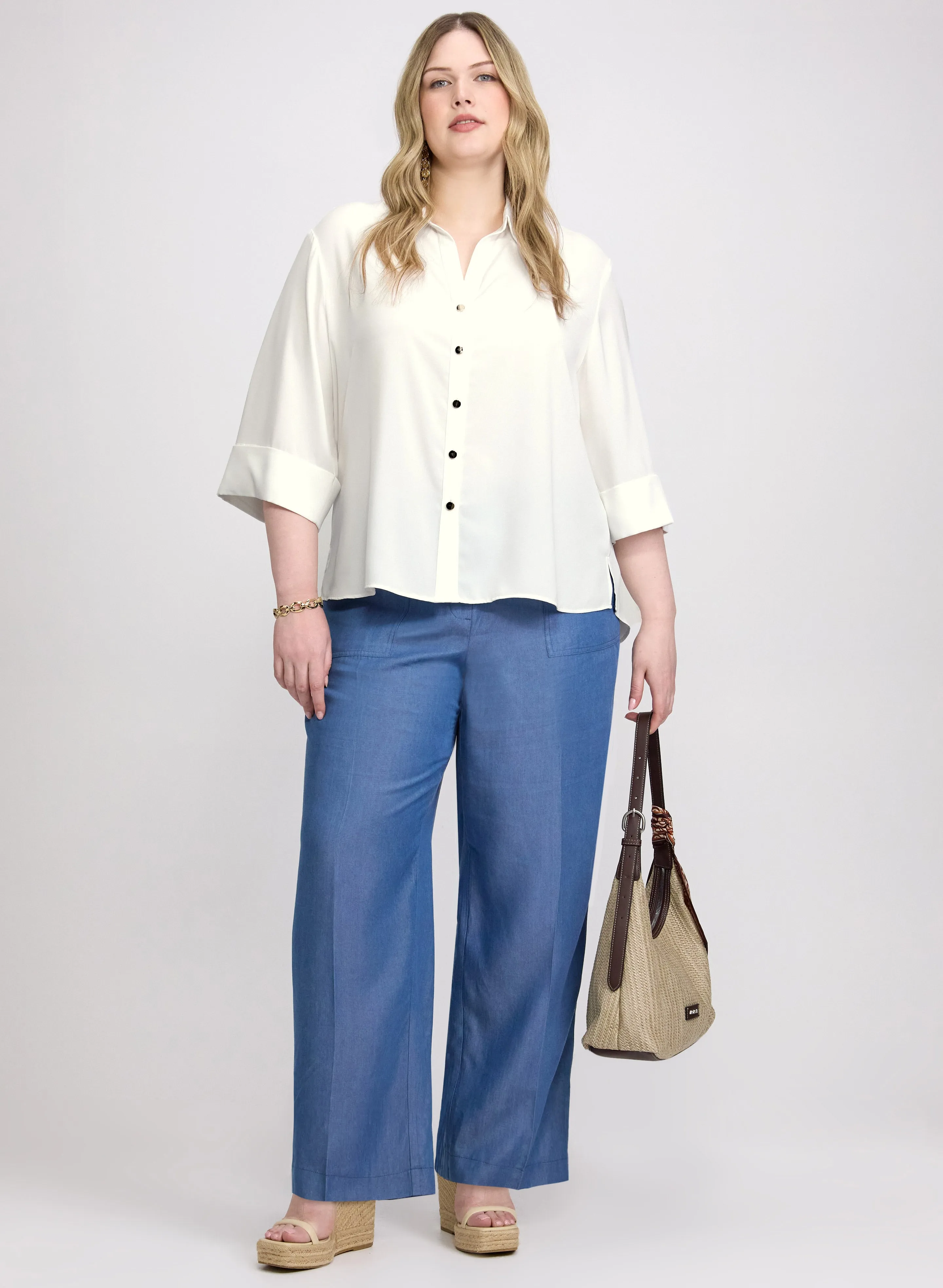 Button-Down Blouse sold by Laura product image thumbnail 4