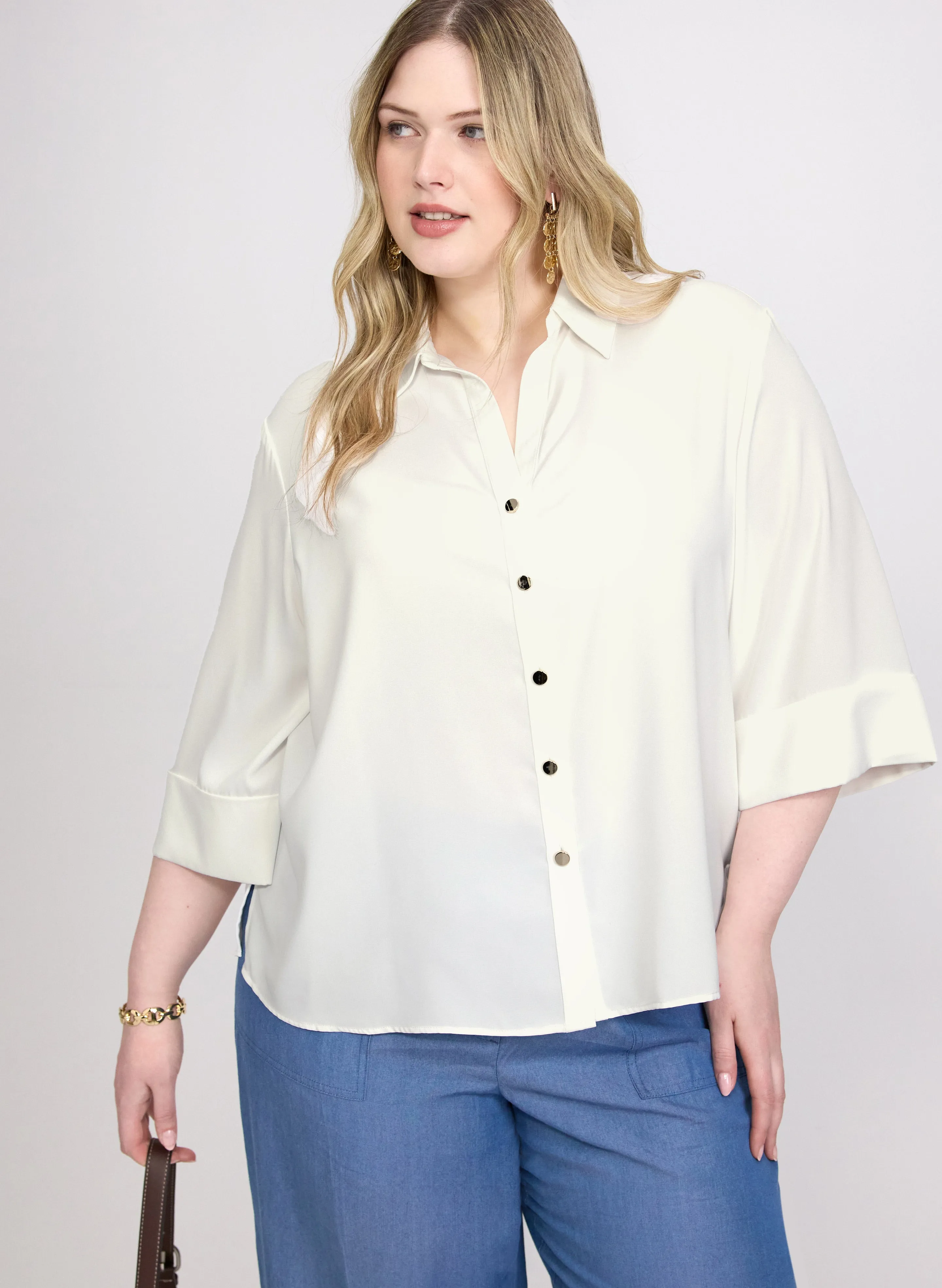 Button-Down Blouse sold by Laura