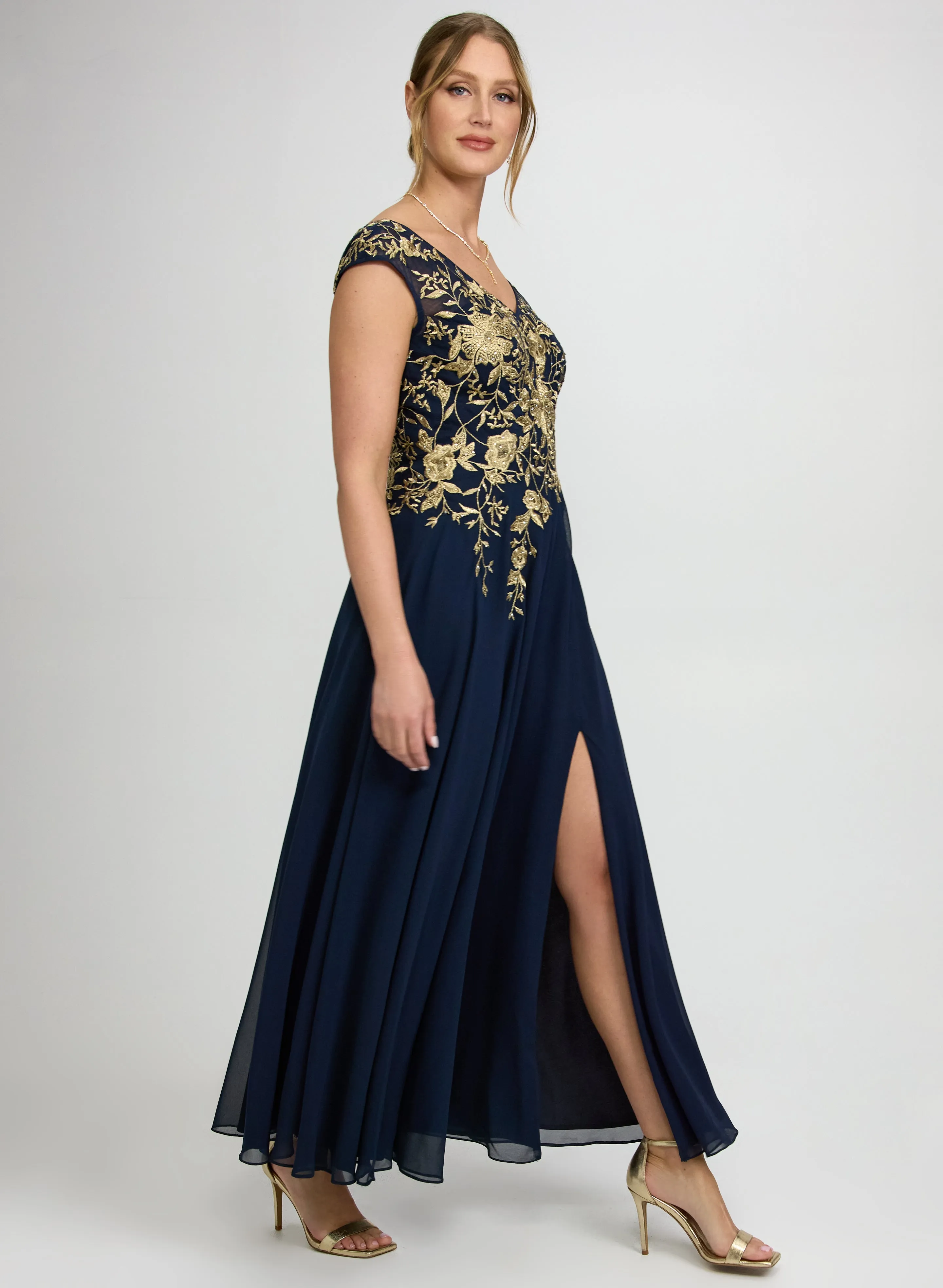Floral Embroidered Dress sold by Laura product image thumbnail 2
