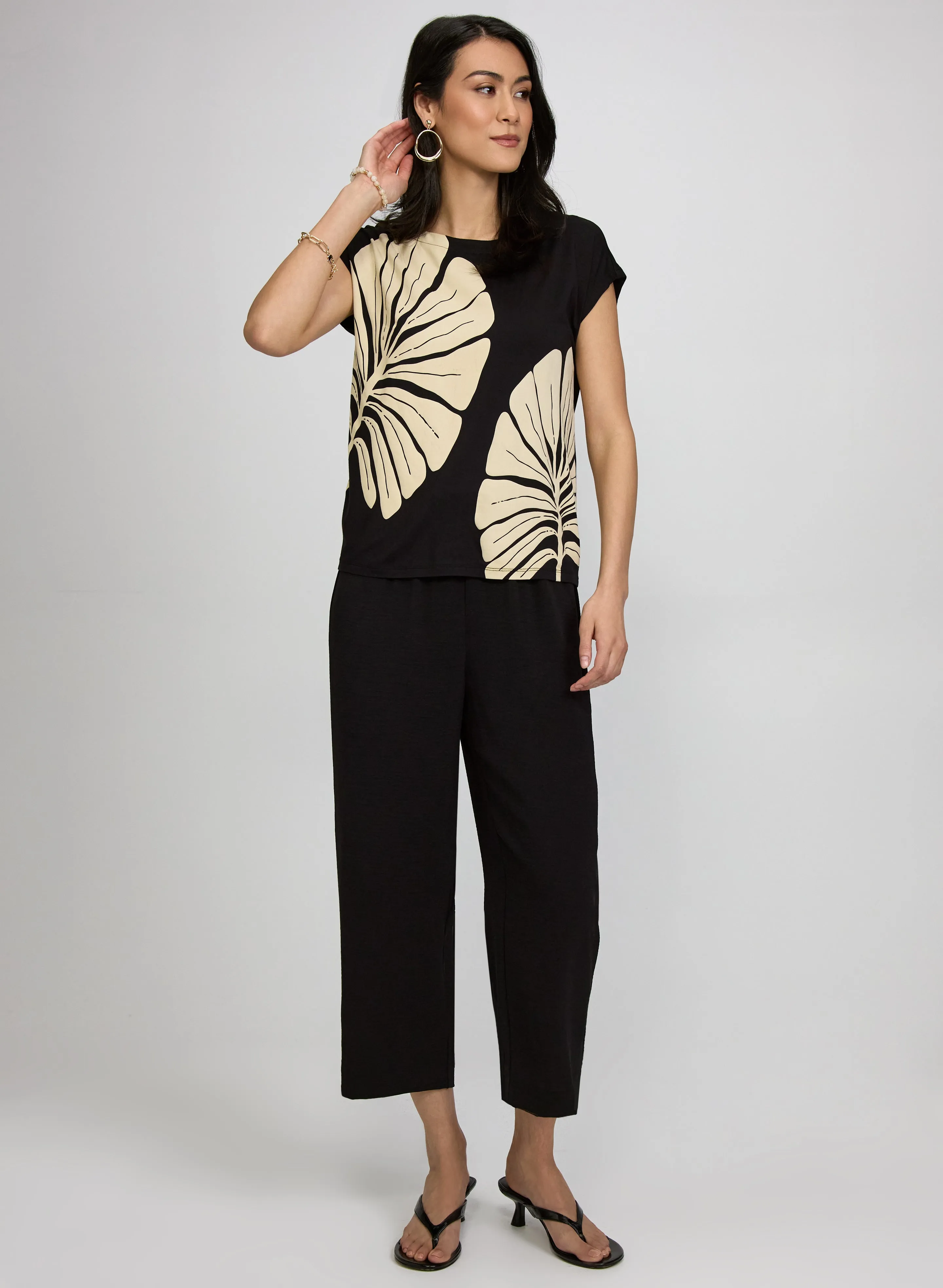 Palm Print T-Shirt sold by Laura product image thumbnail 3