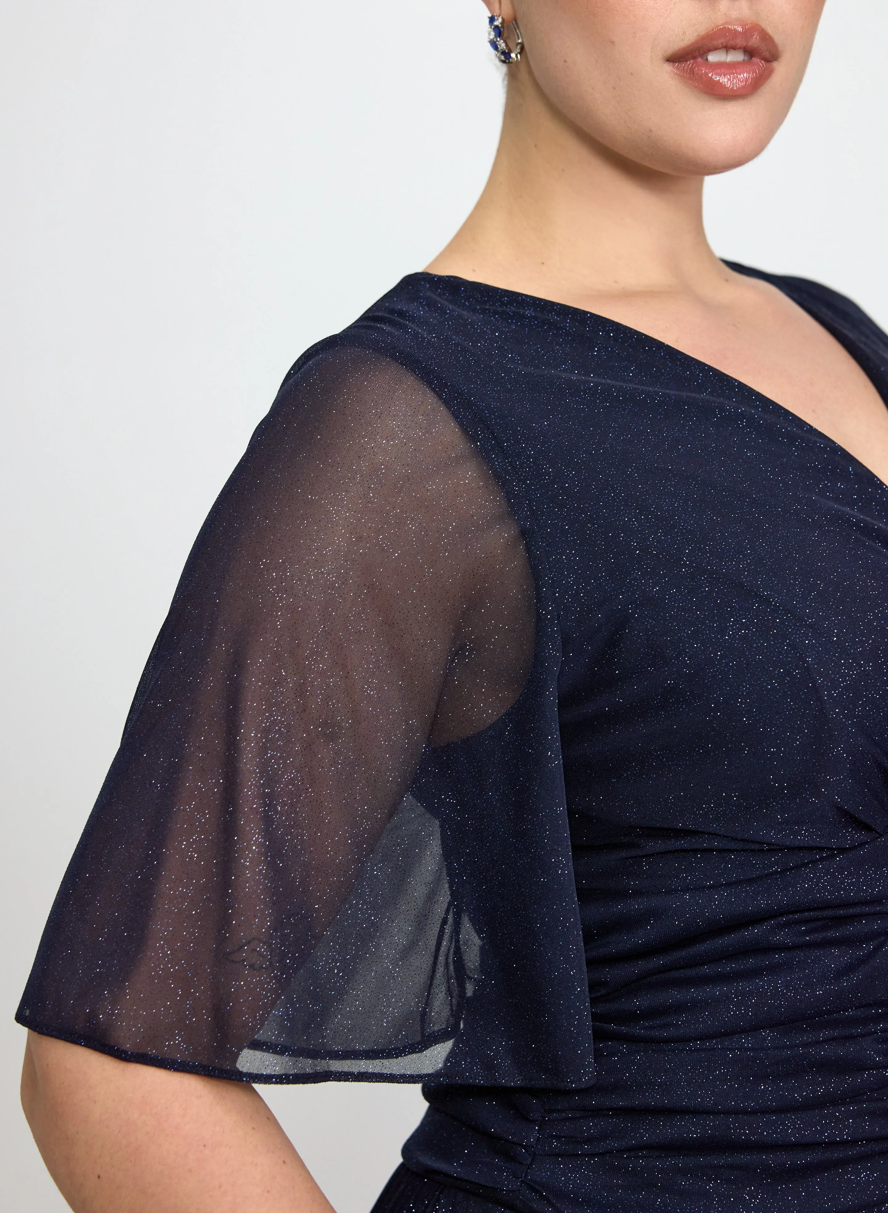 Glitter Mesh Dress sold by Laura product image thumbnail 5