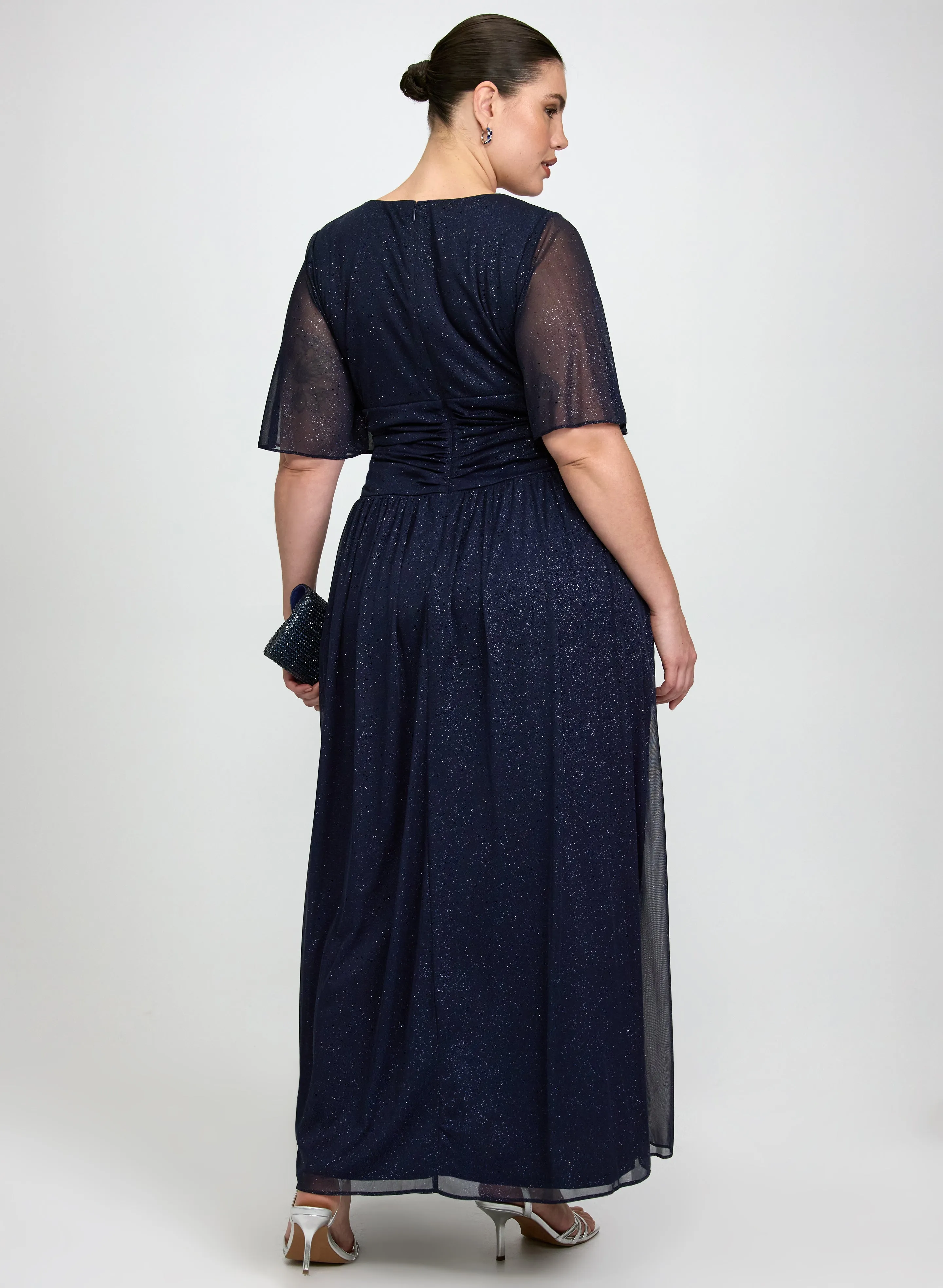 Glitter Mesh Dress sold by Laura product image thumbnail 3