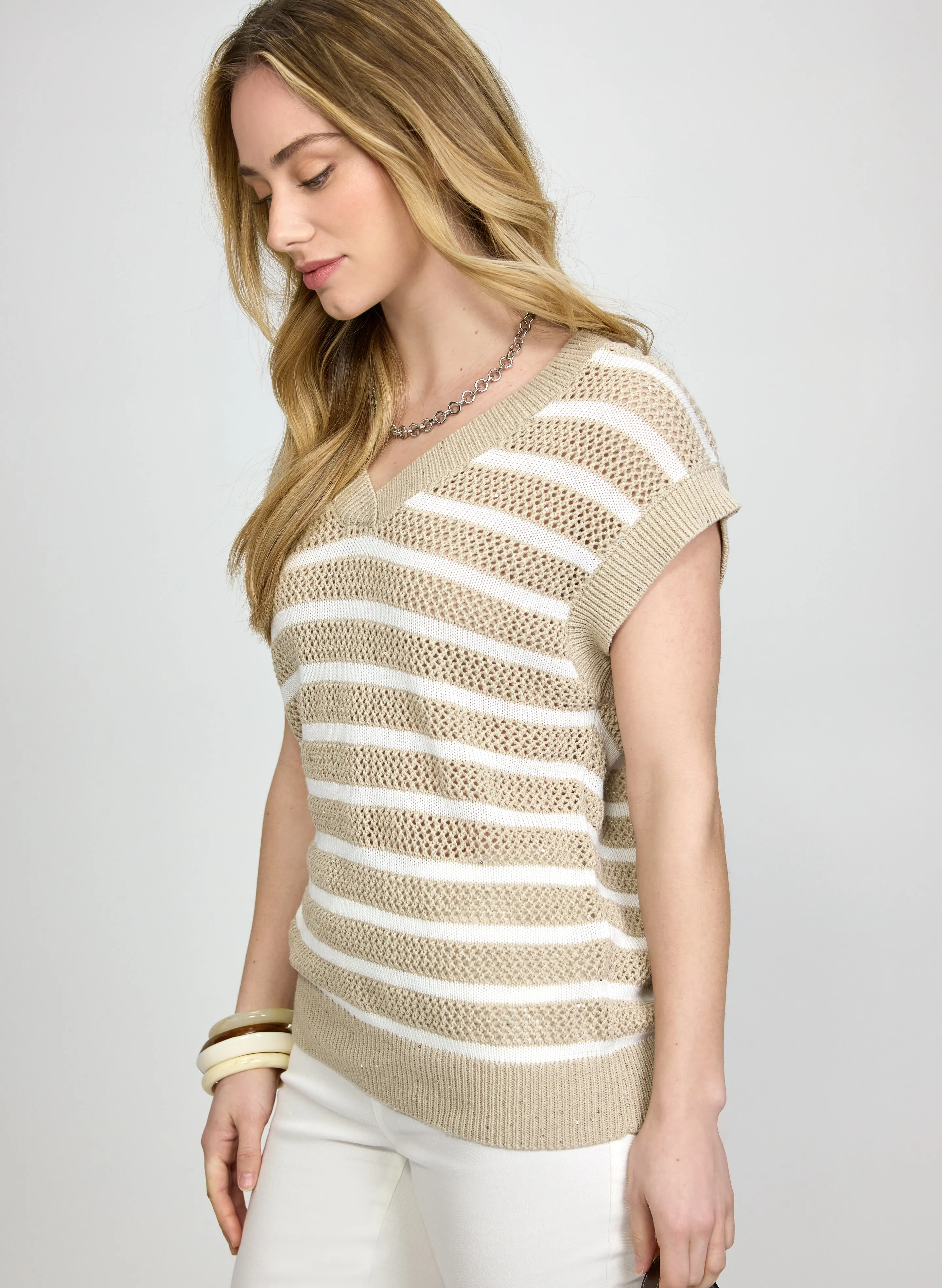 Open Knit Pullover sold by Laura product image thumbnail 4