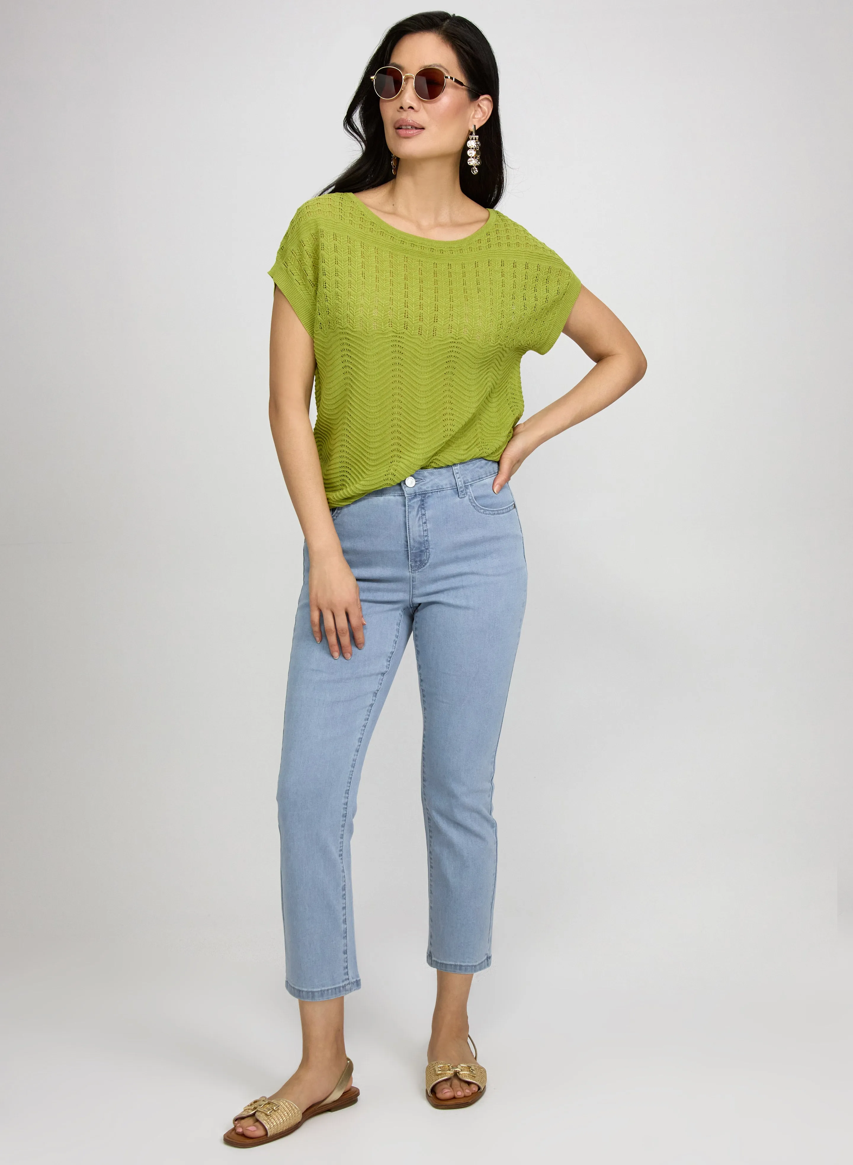 Denim Capris sold by Laura product image thumbnail 3