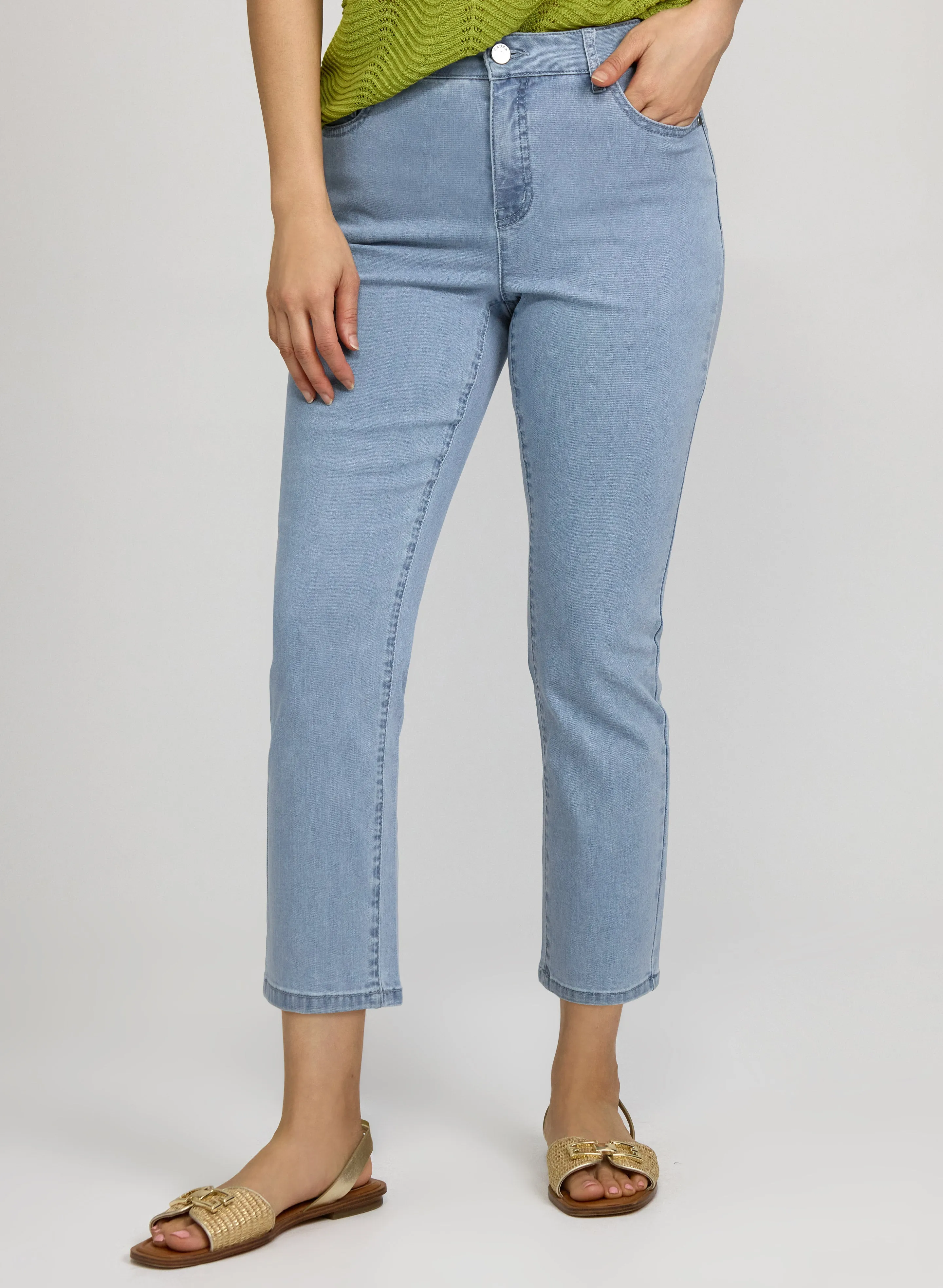 Denim Capris sold by Laura
