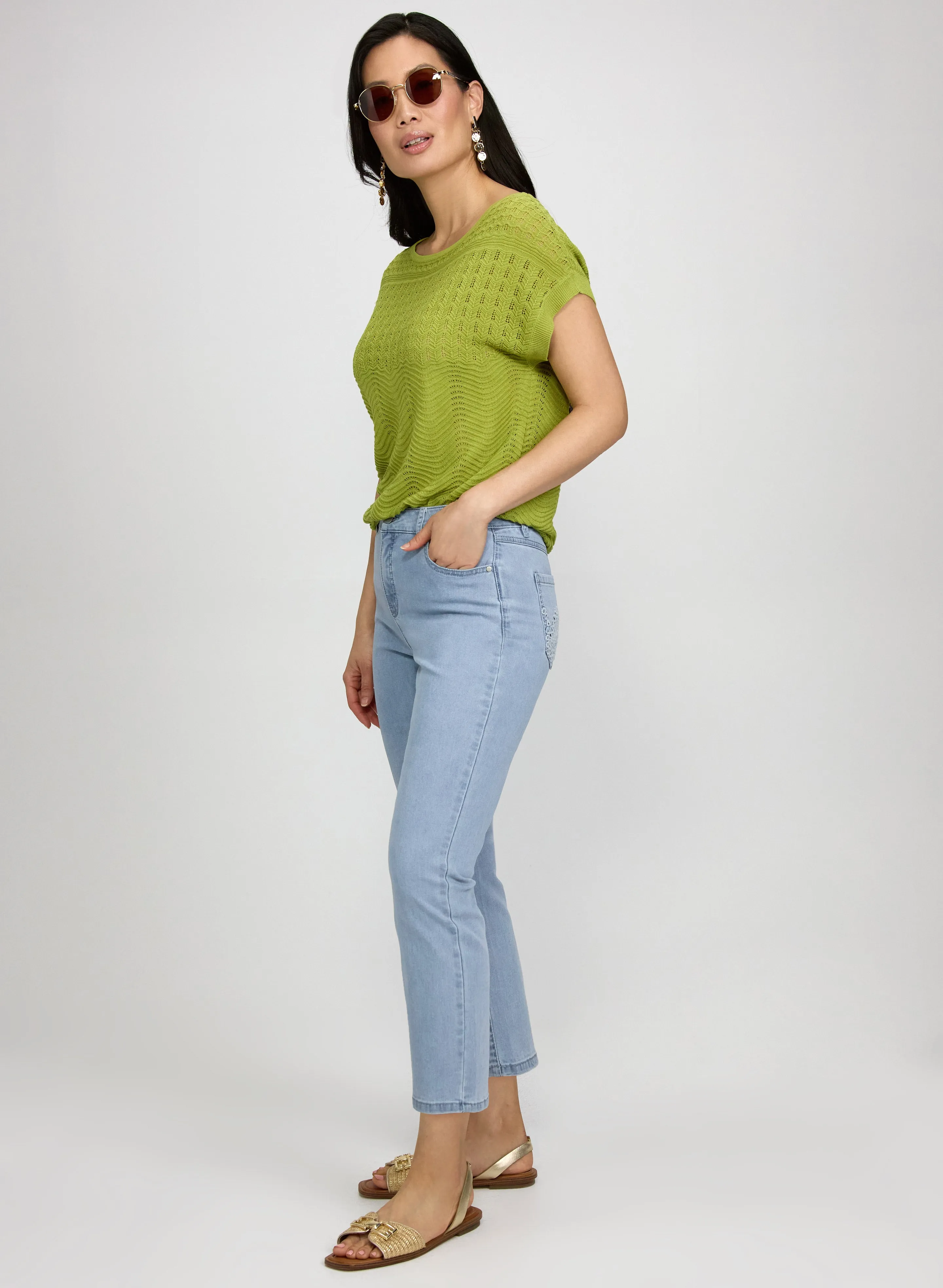 Denim Capris sold by Laura product image thumbnail 5