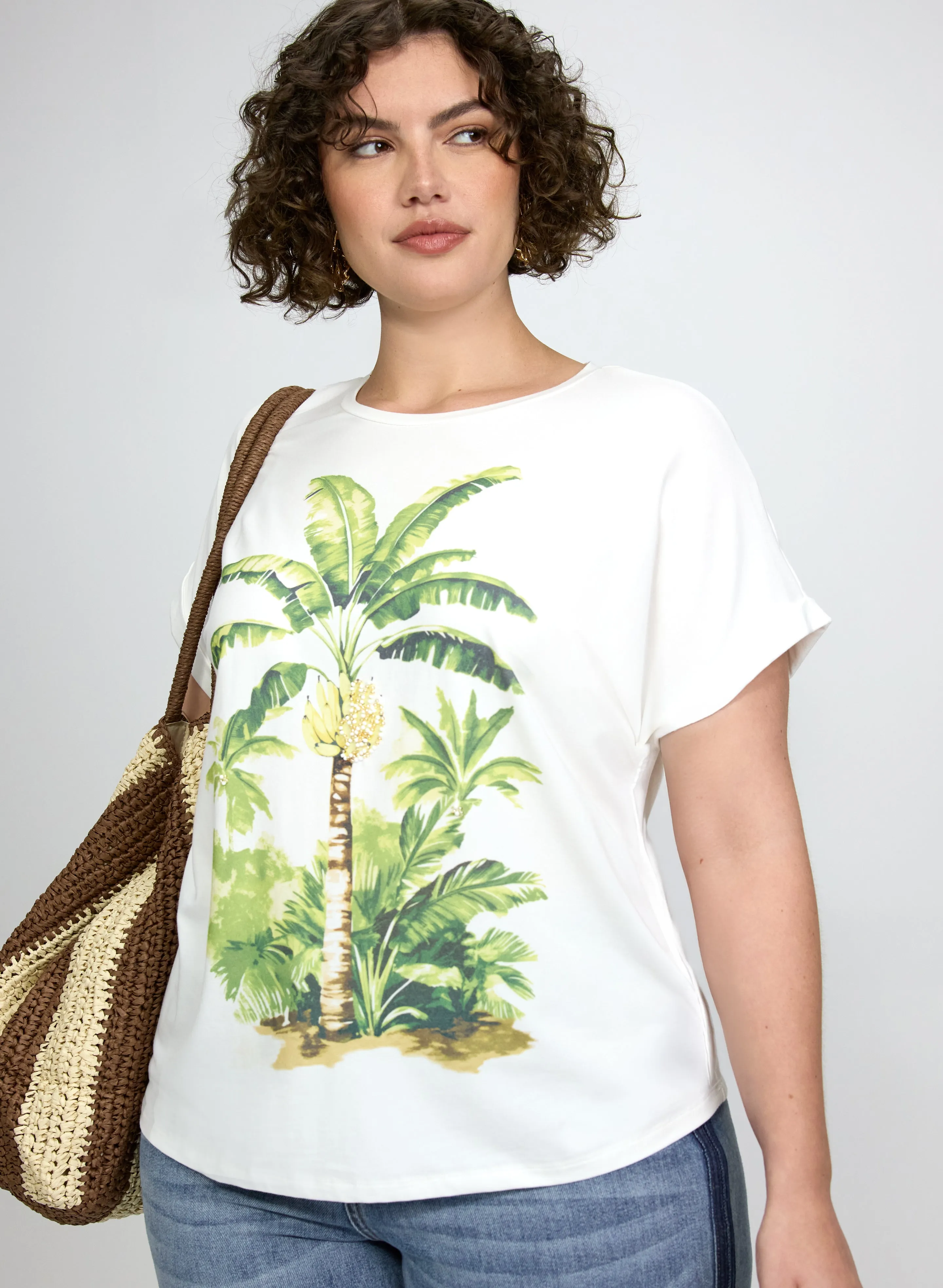 Palm Print T-Shirt sold by Laura product image thumbnail 5