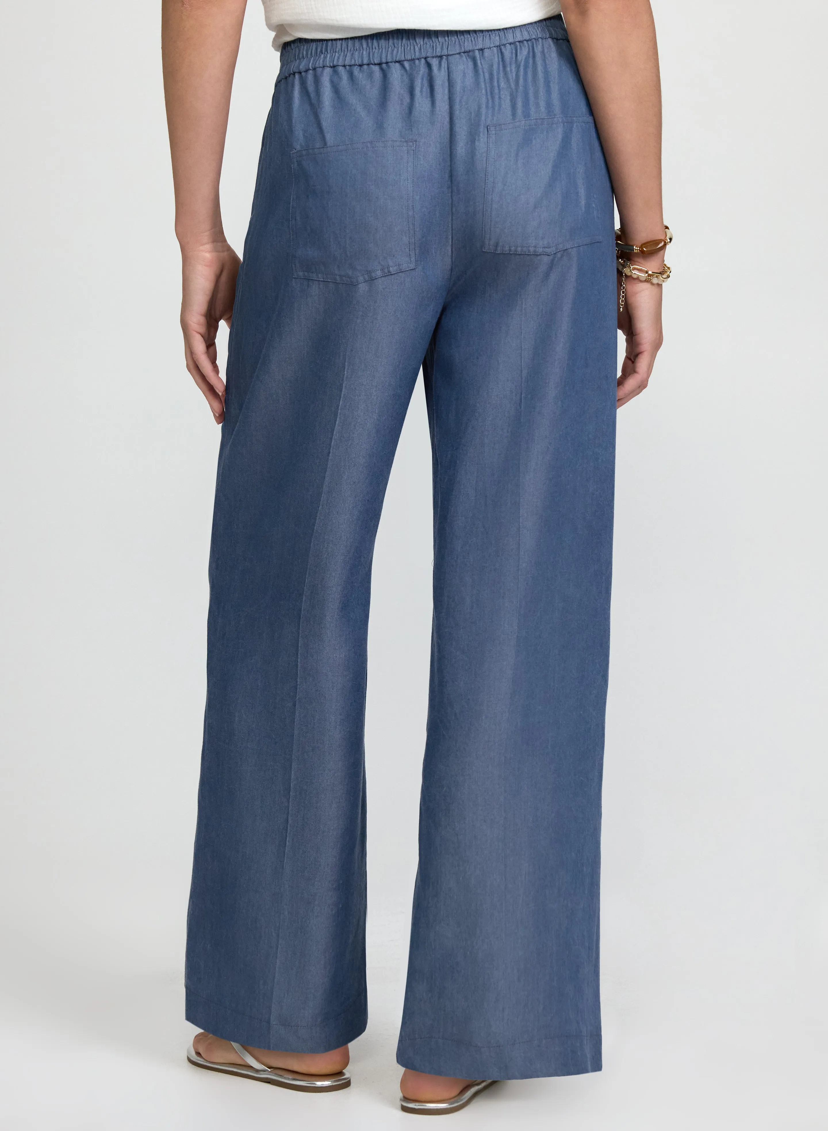 Lyocell Wide-Leg Pants sold by Laura product image thumbnail 2