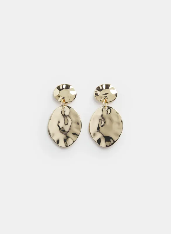 Tiered Disc Earrings made by Laura