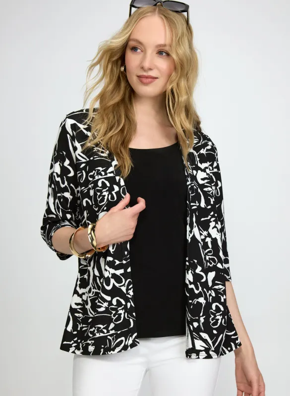 Printed Illusion Top made by Laura