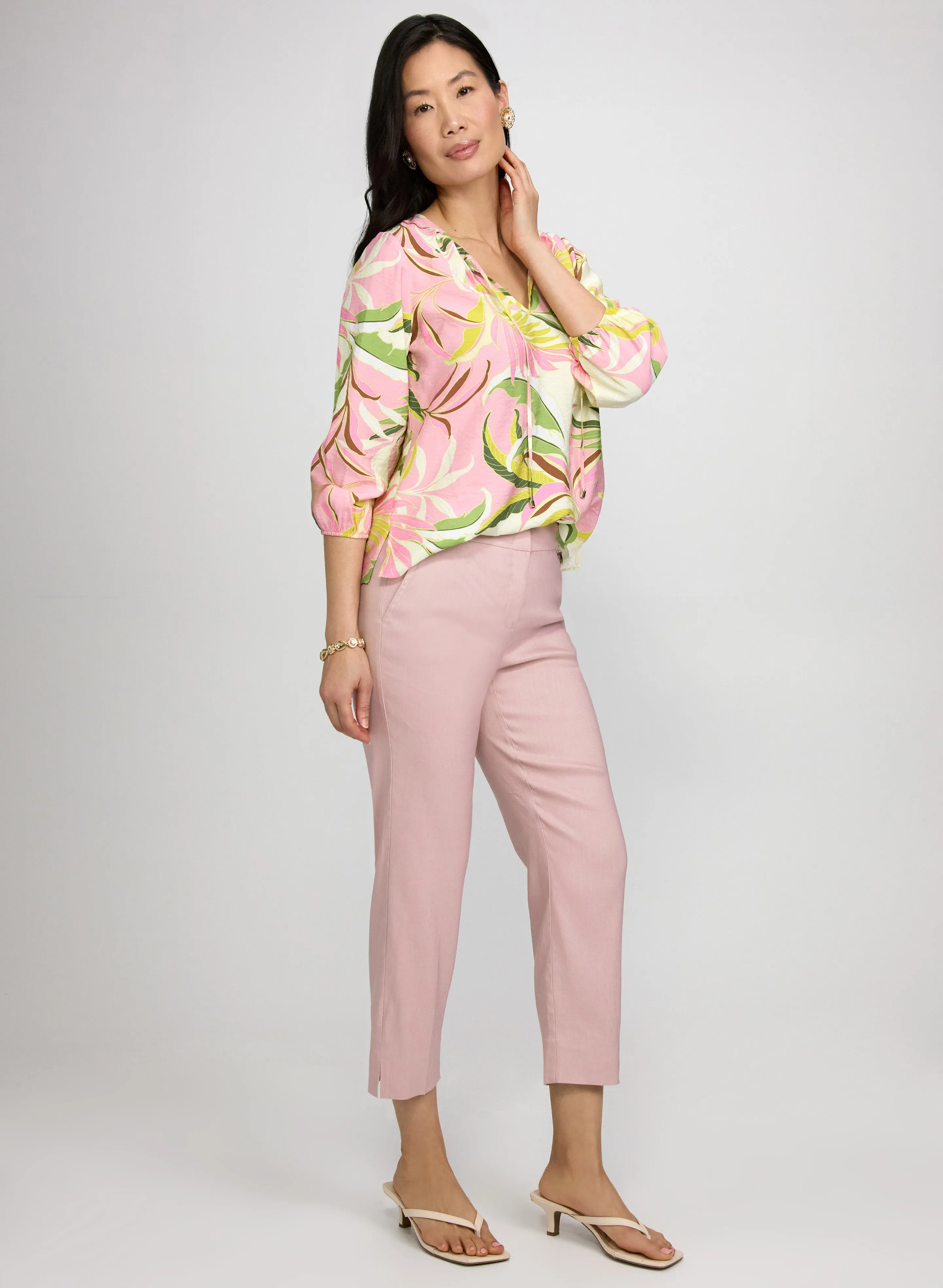 Emma Stretch-Linen Pants sold by Laura product image thumbnail 2
