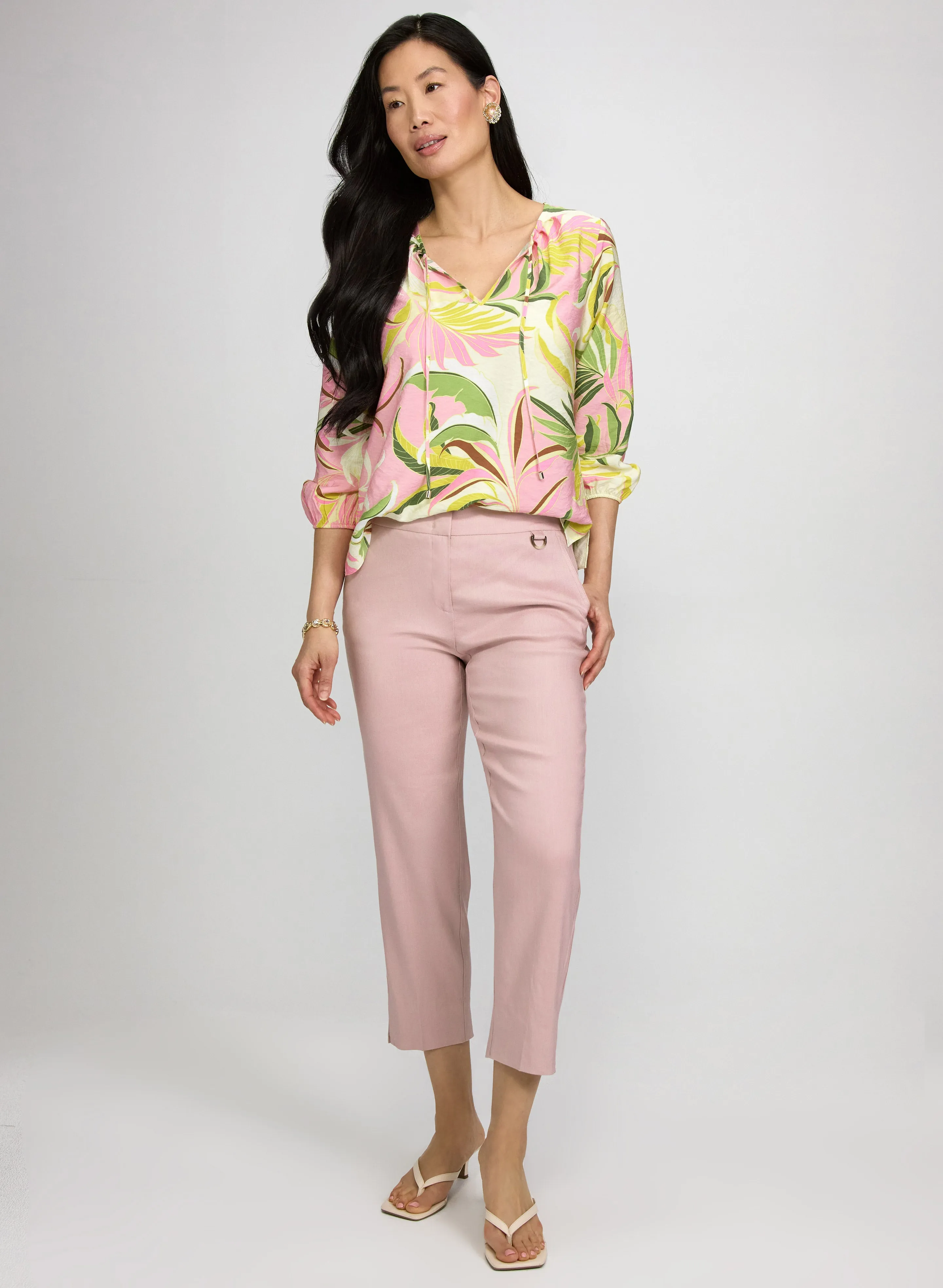 Emma Stretch-Linen Pants sold by Laura product image thumbnail 4