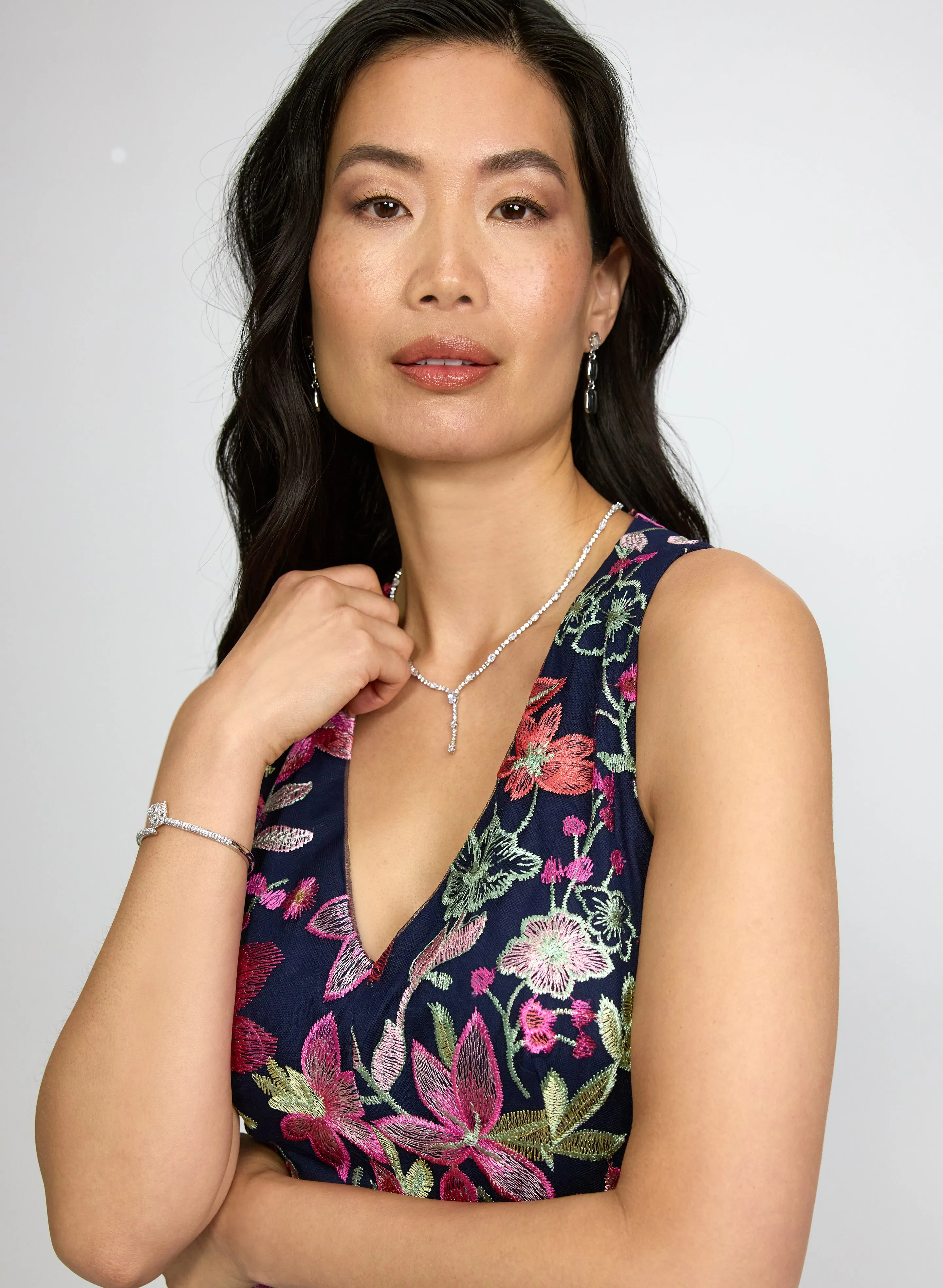 Floral Embroidered Dress sold by Laura product image thumbnail 5