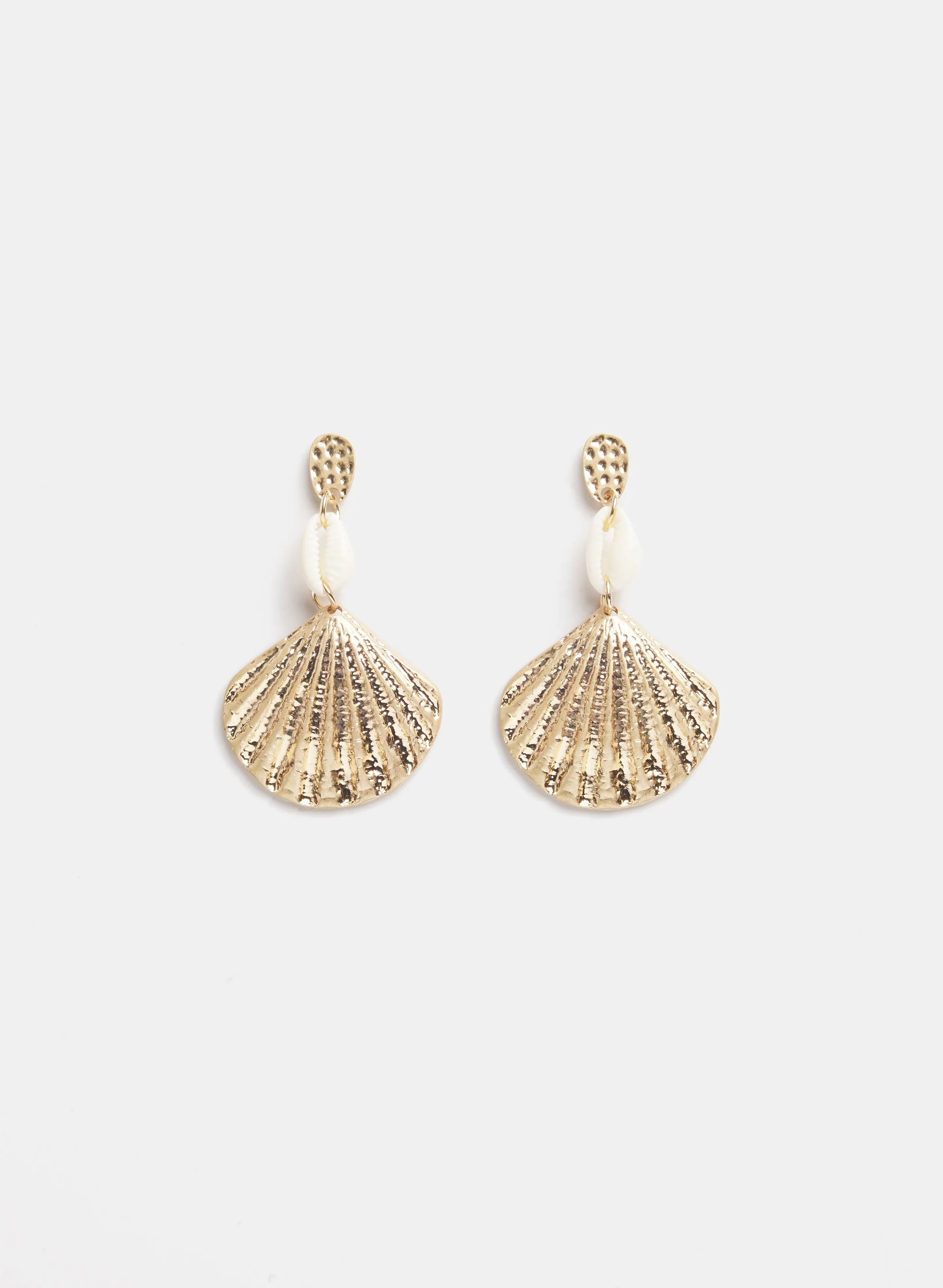 Tiered Shell Earrings sold by Laura