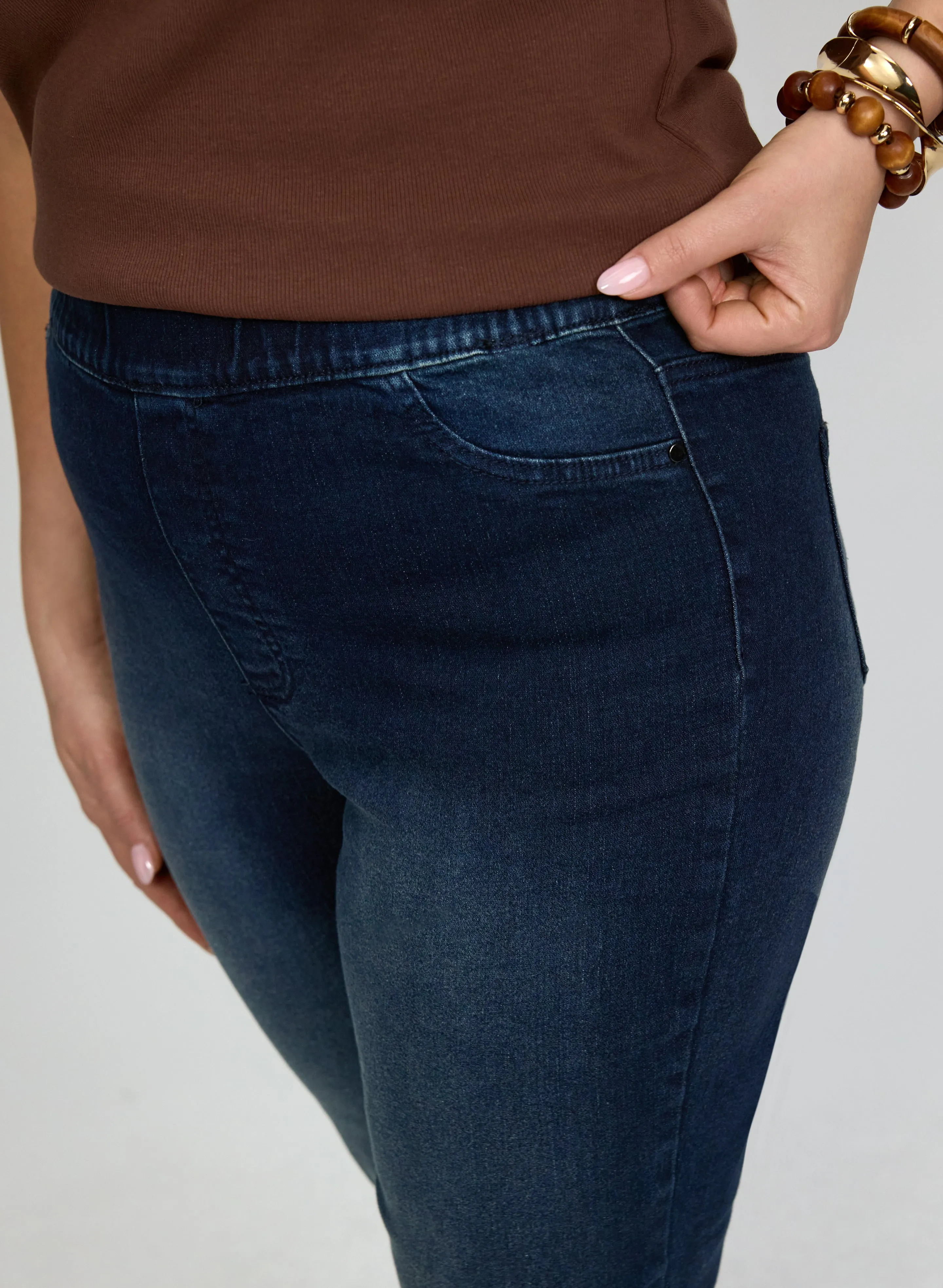 Pull-On Denim Capris sold by Laura product image thumbnail 5