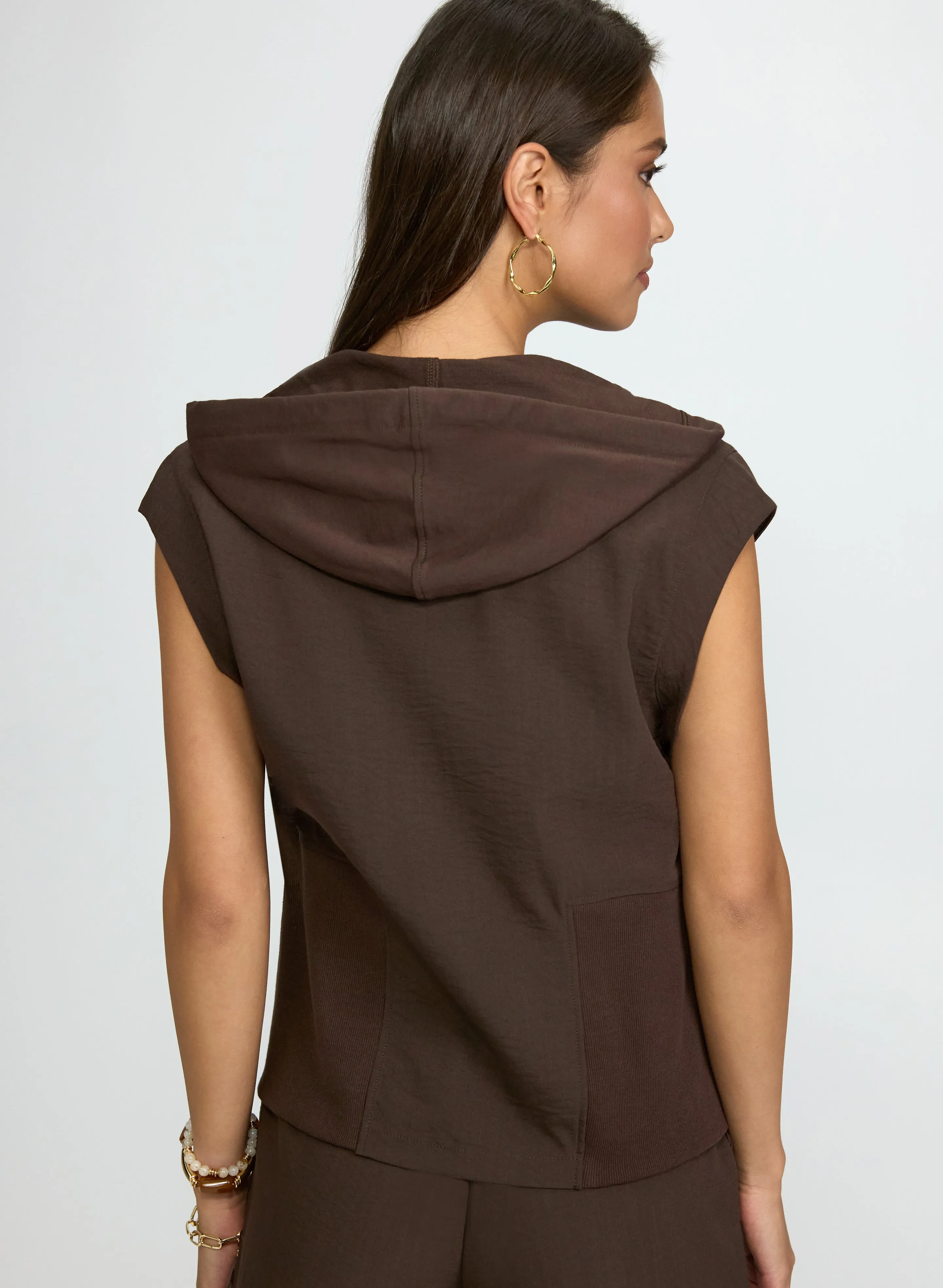 Zip Front Hooded Top sold by Laura product image thumbnail 3
