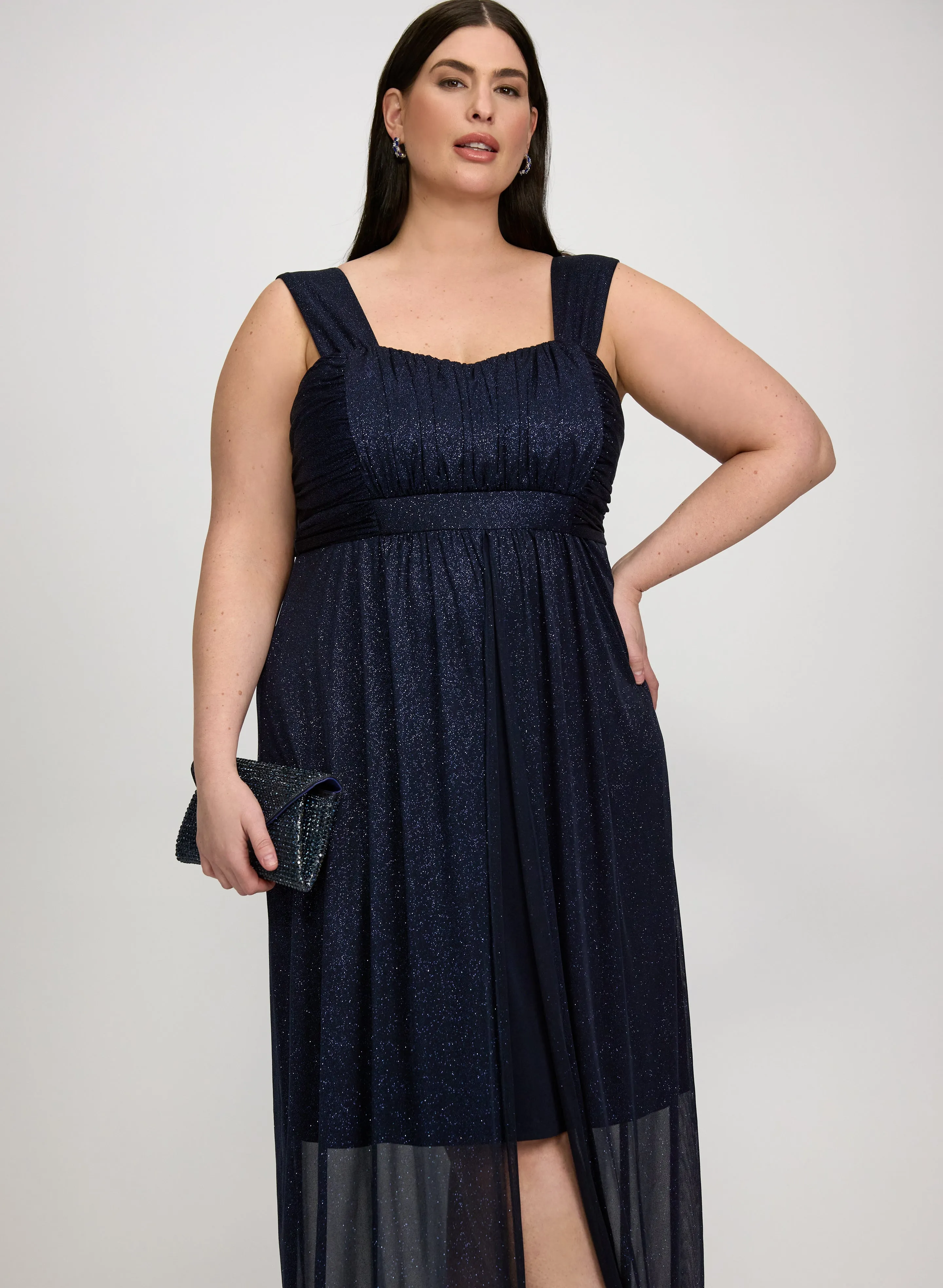Glitter Overlay Dress sold by Laura product image thumbnail 4