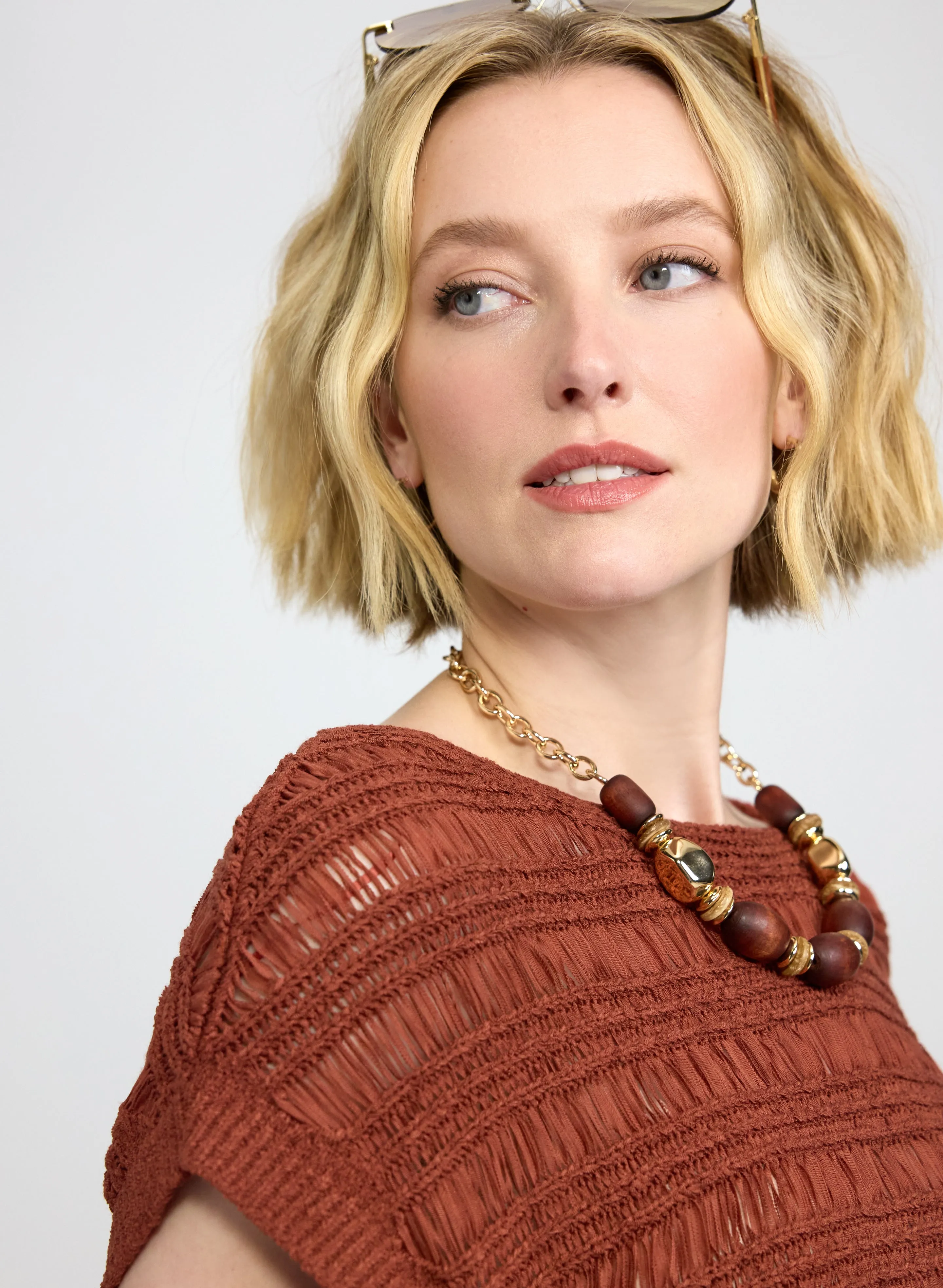 Boat Neck Short Sleeve Knit sold by Laura product image thumbnail 2