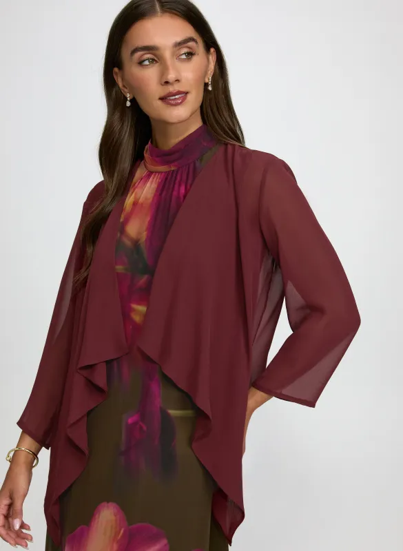 Double-Sided Chiffon Cover-Up made by Laura