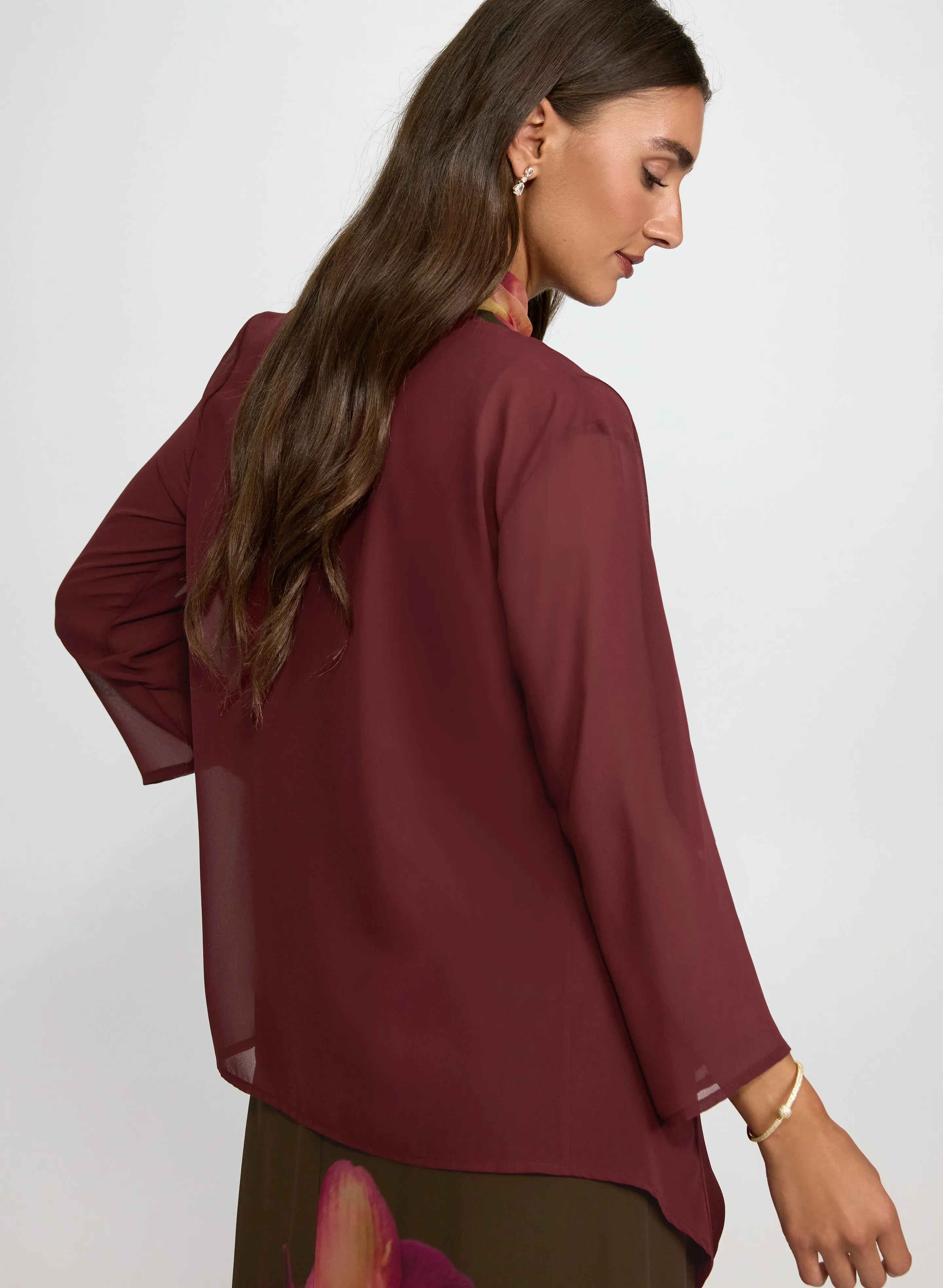 Double-Sided Chiffon Cover-Up sold by Laura product image thumbnail 4