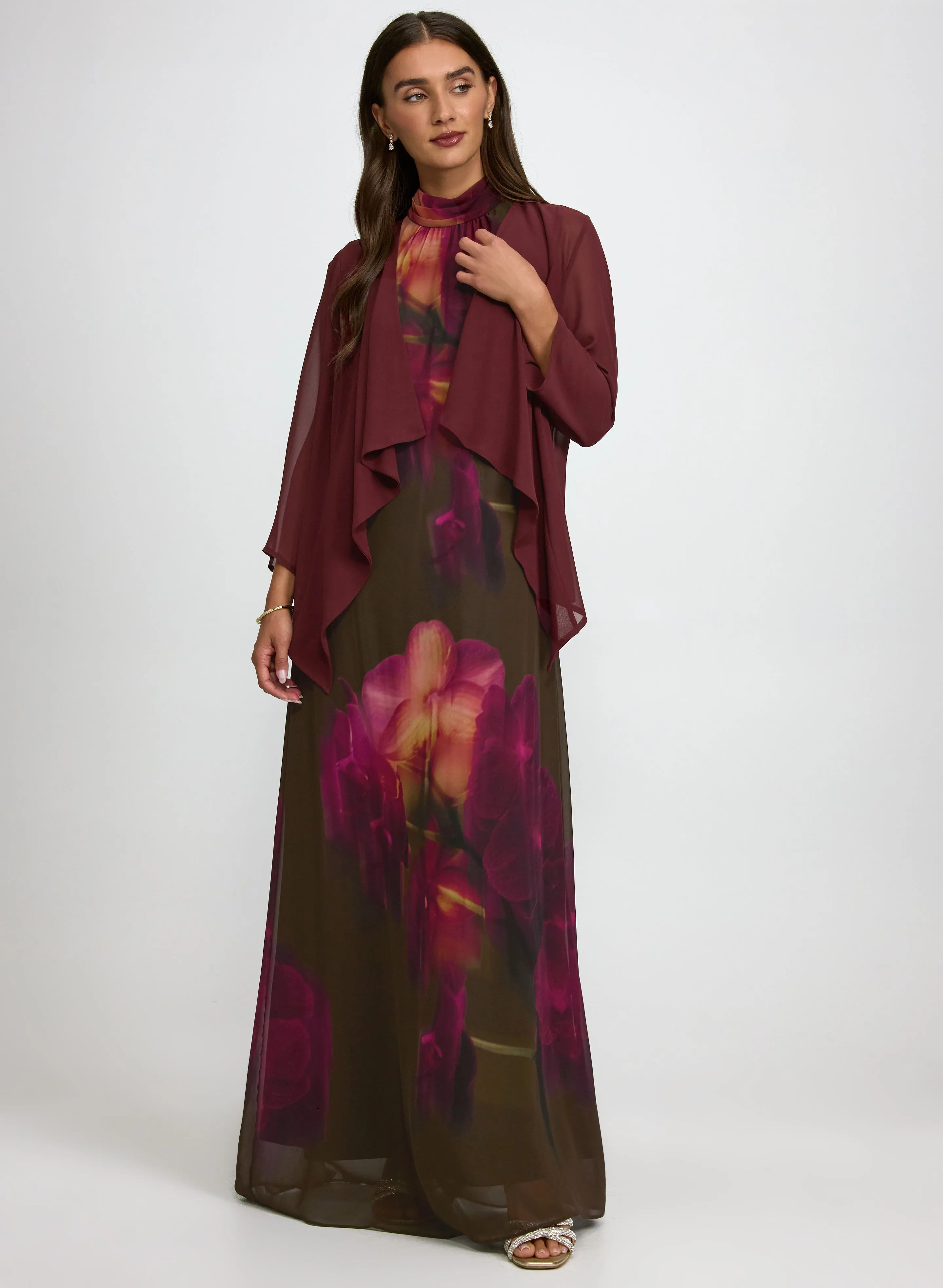 Double-Sided Chiffon Cover-Up sold by Laura product image thumbnail 3