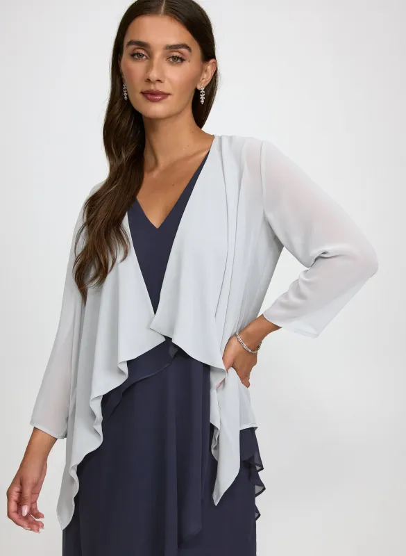 Double-Sided Chiffon Cover-Up made by Laura