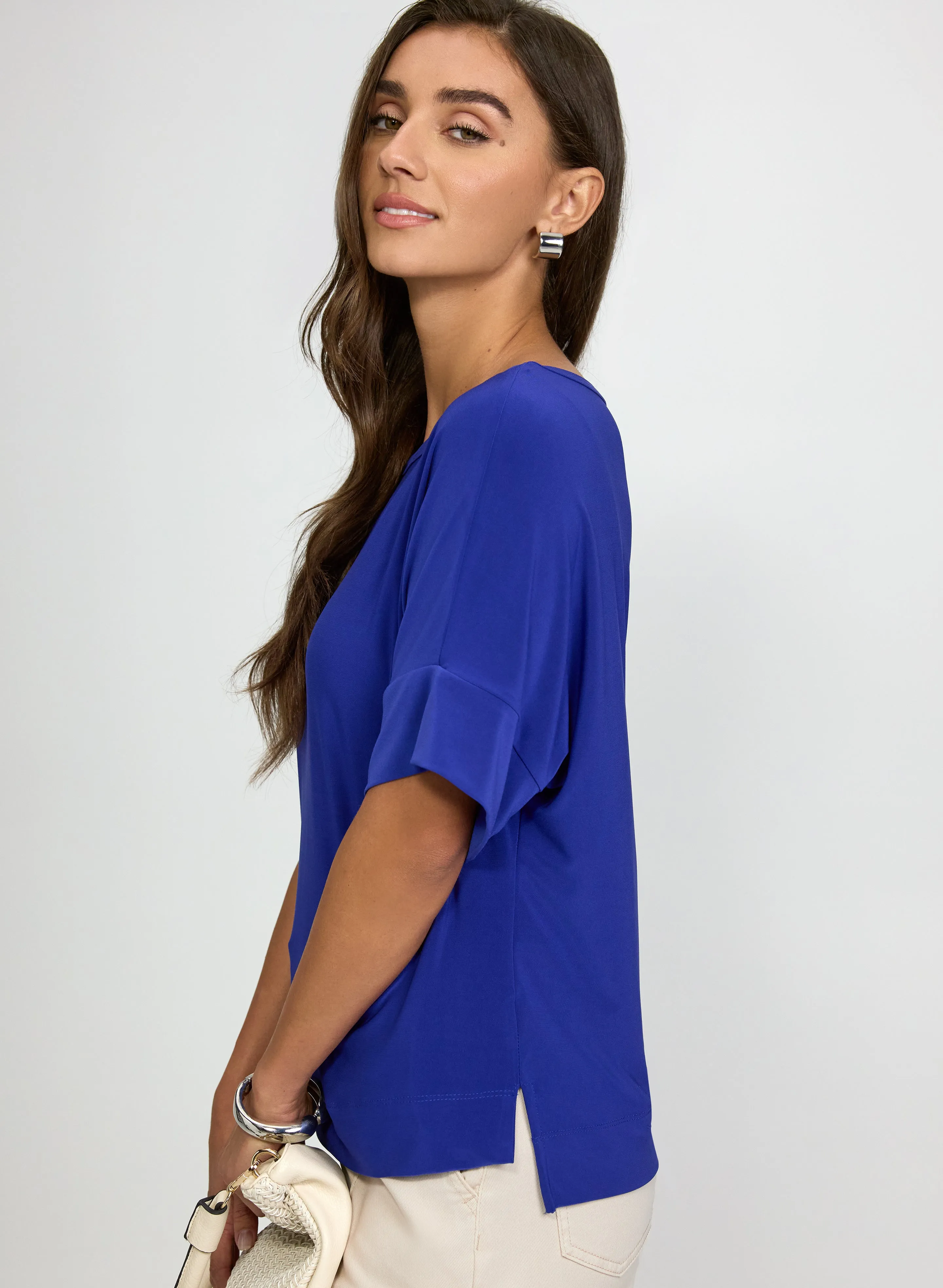 Elbow Sleeve Top sold by Laura product image thumbnail 2