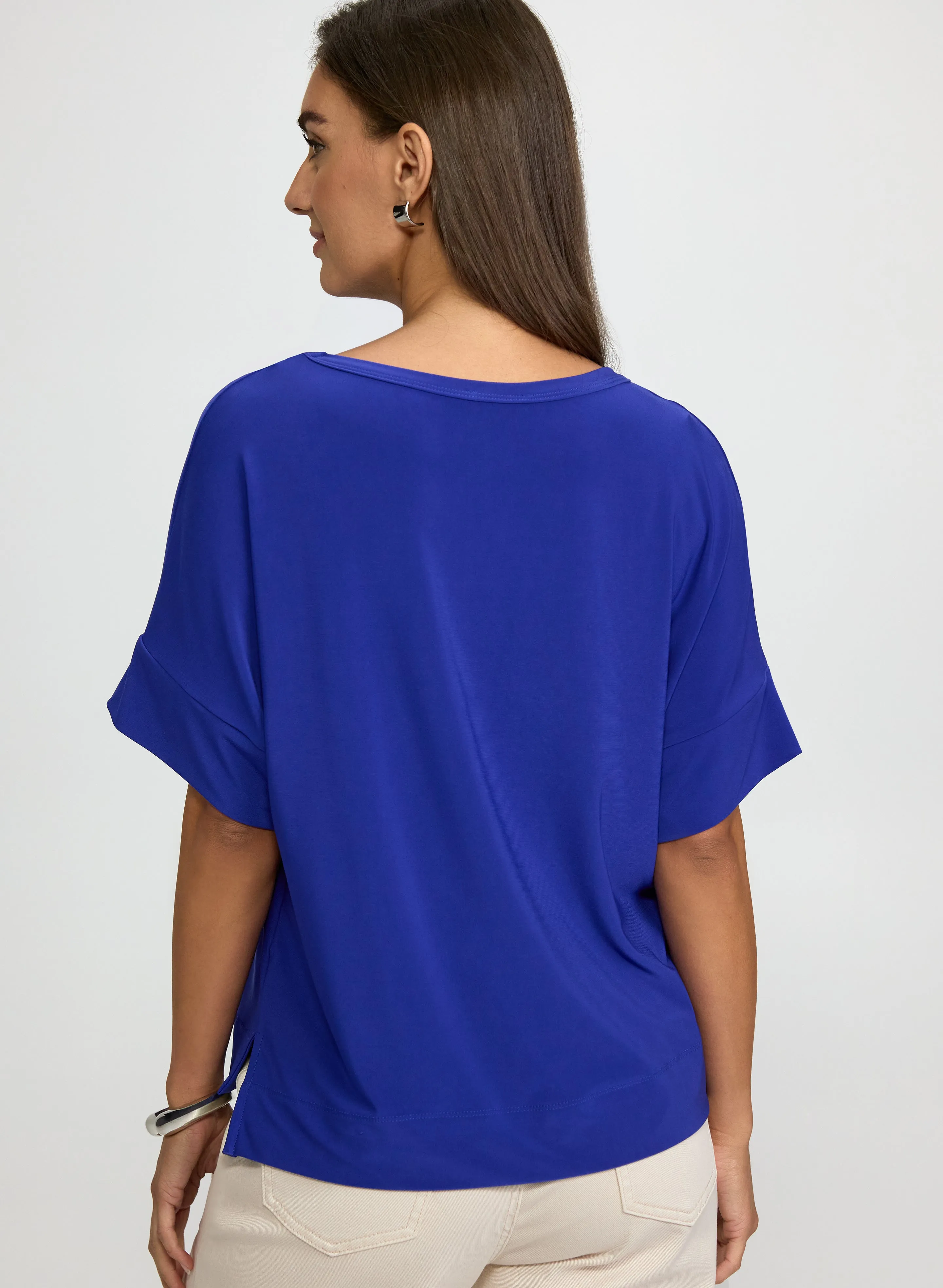 Elbow Sleeve Top sold by Laura product image thumbnail 3