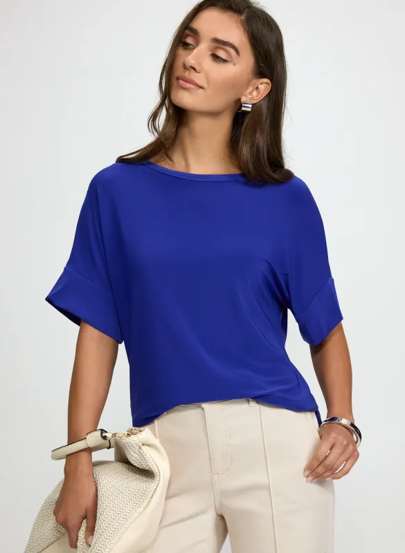 Elbow Sleeve Top made by Laura