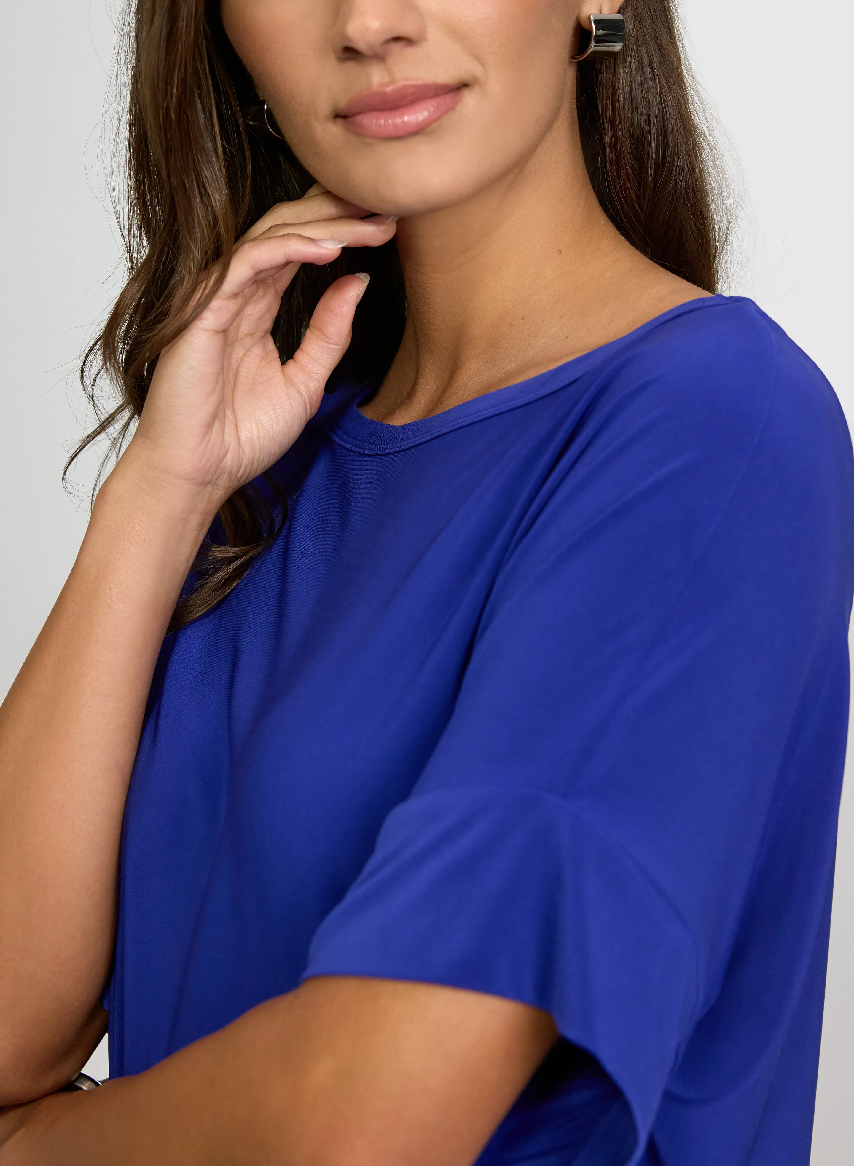 Elbow Sleeve Top sold by Laura product image thumbnail 5