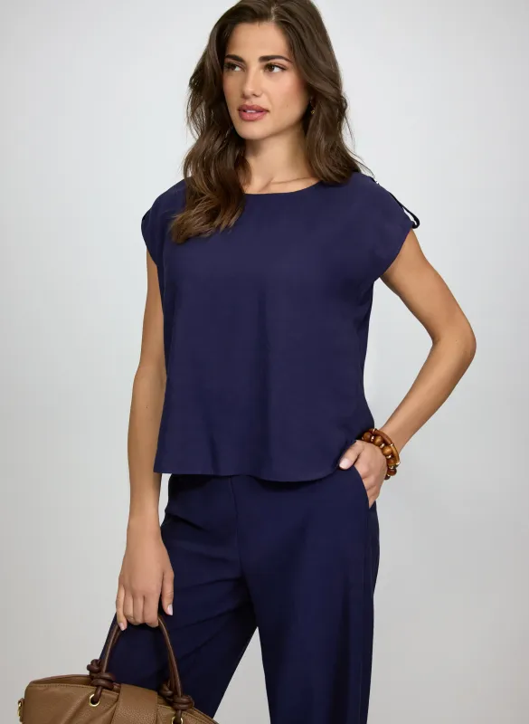 Cap Sleeve Blouse made by Laura