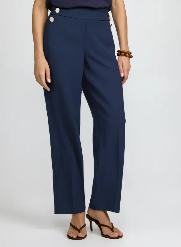 Straight-Leg Pants made by Laura