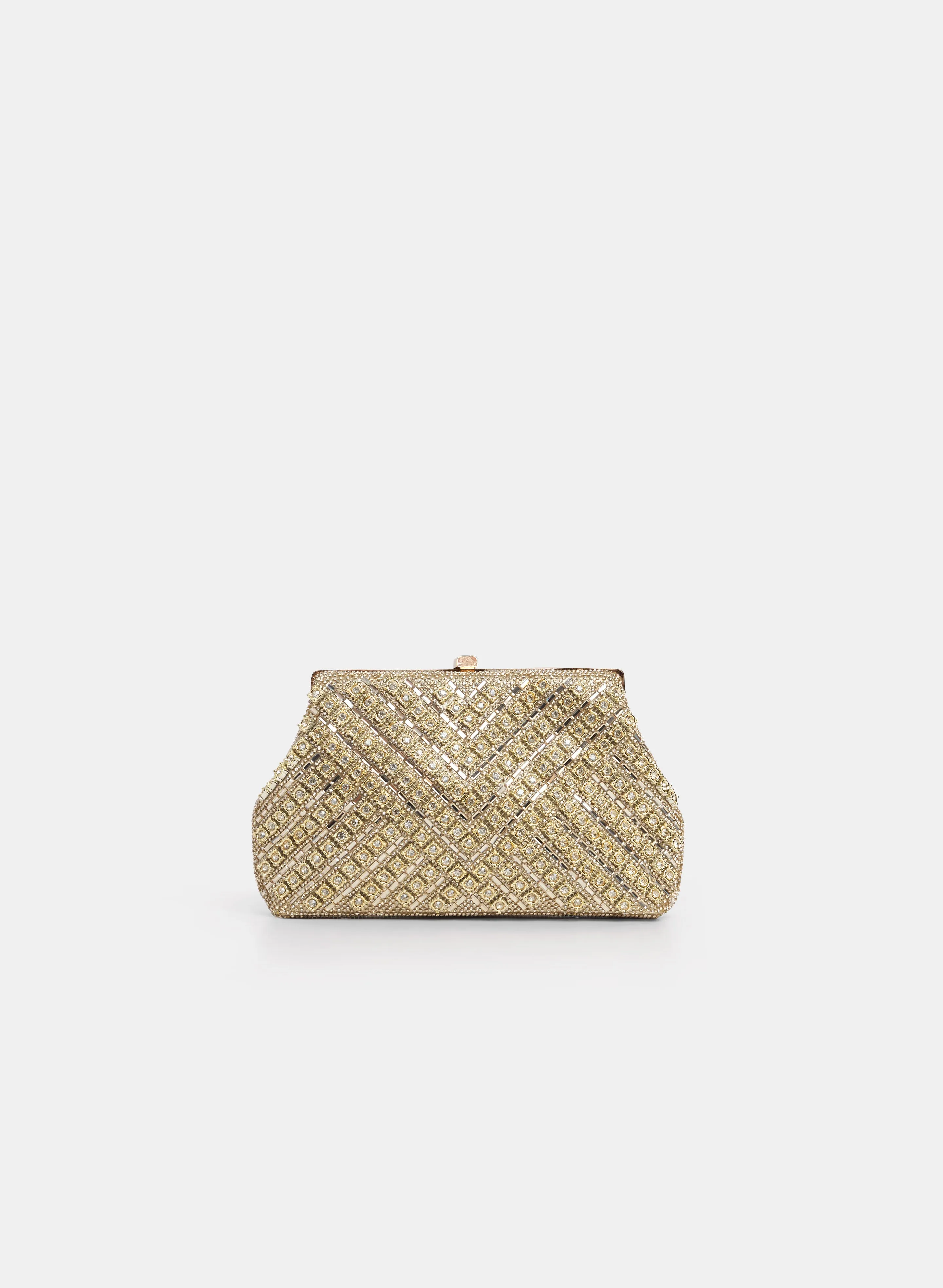 Crystal Embellished Clutch sold by Laura