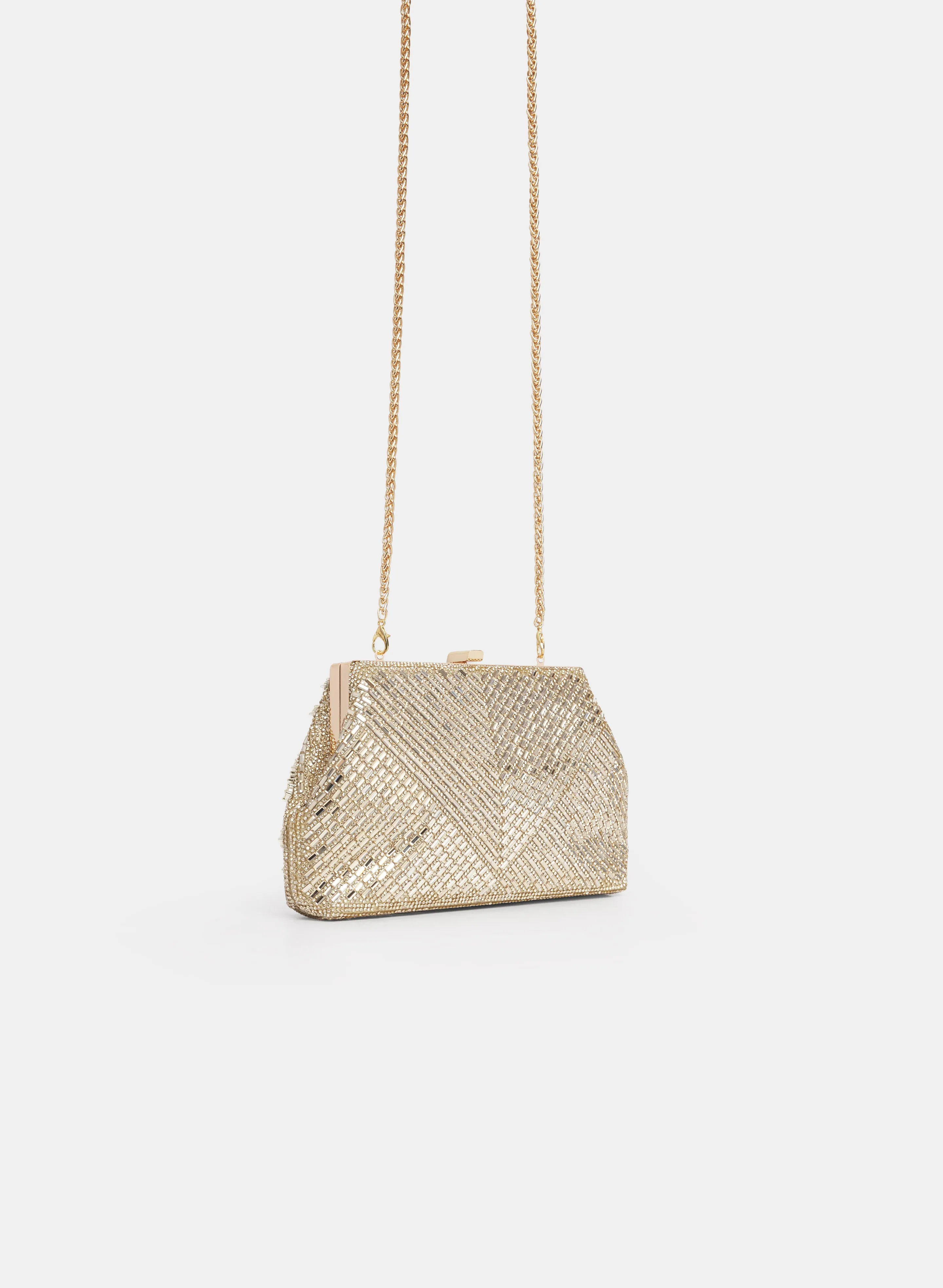 Crystal Embellished Clutch sold by Laura product image thumbnail 3