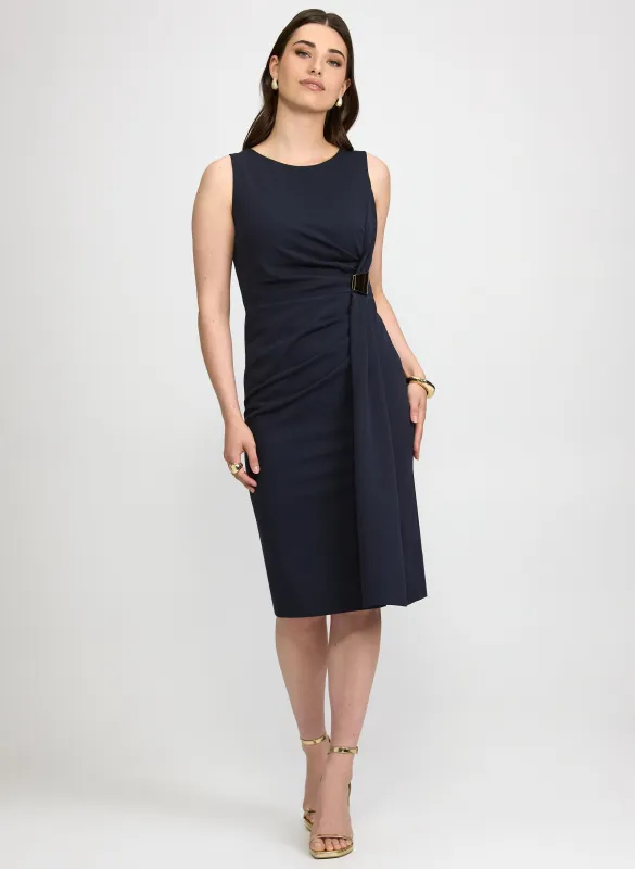 Fitted Scuba Crepe Dress made by Laura