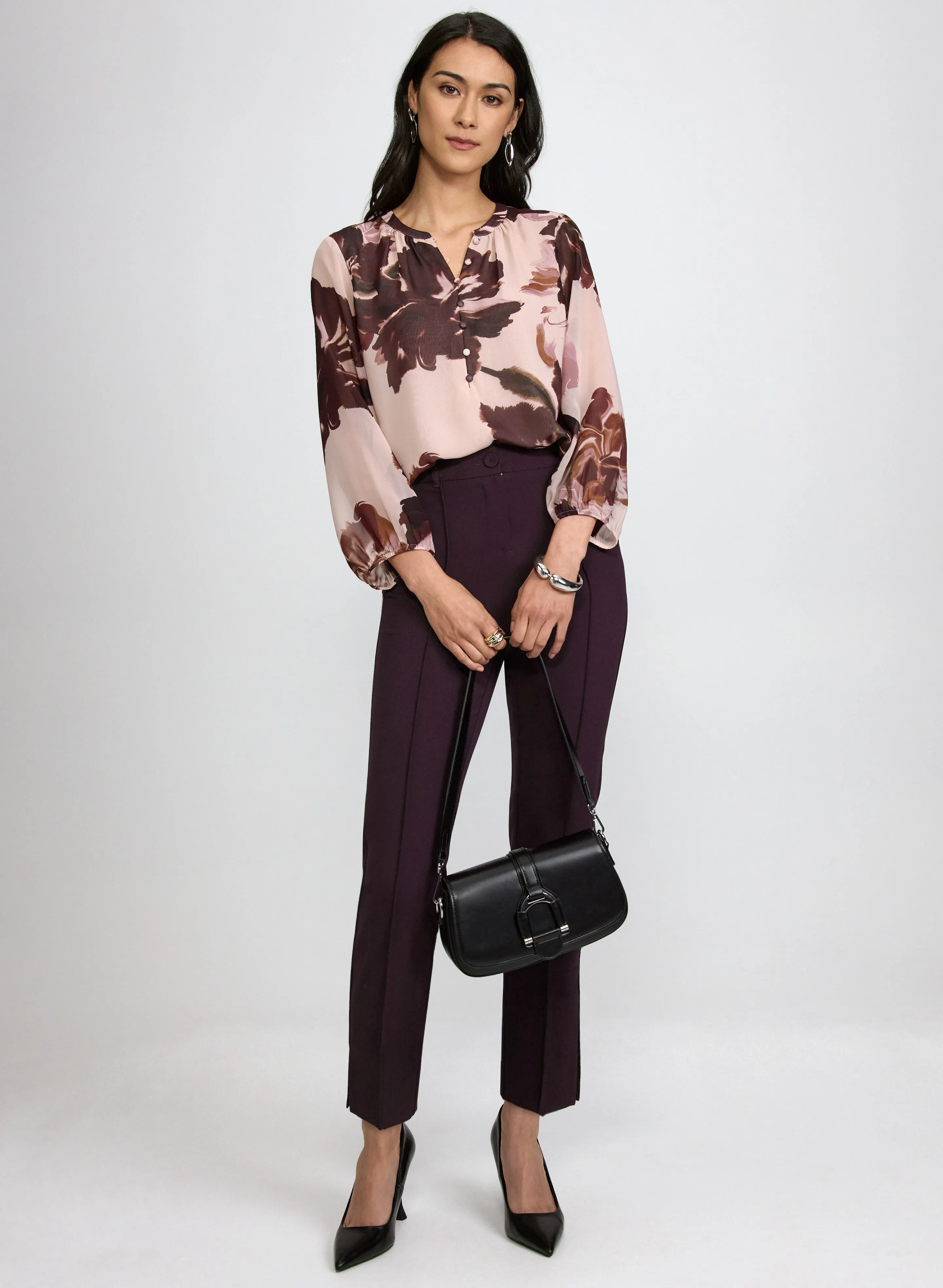 Floral Chiffon Blouse sold by Laura product image thumbnail 3