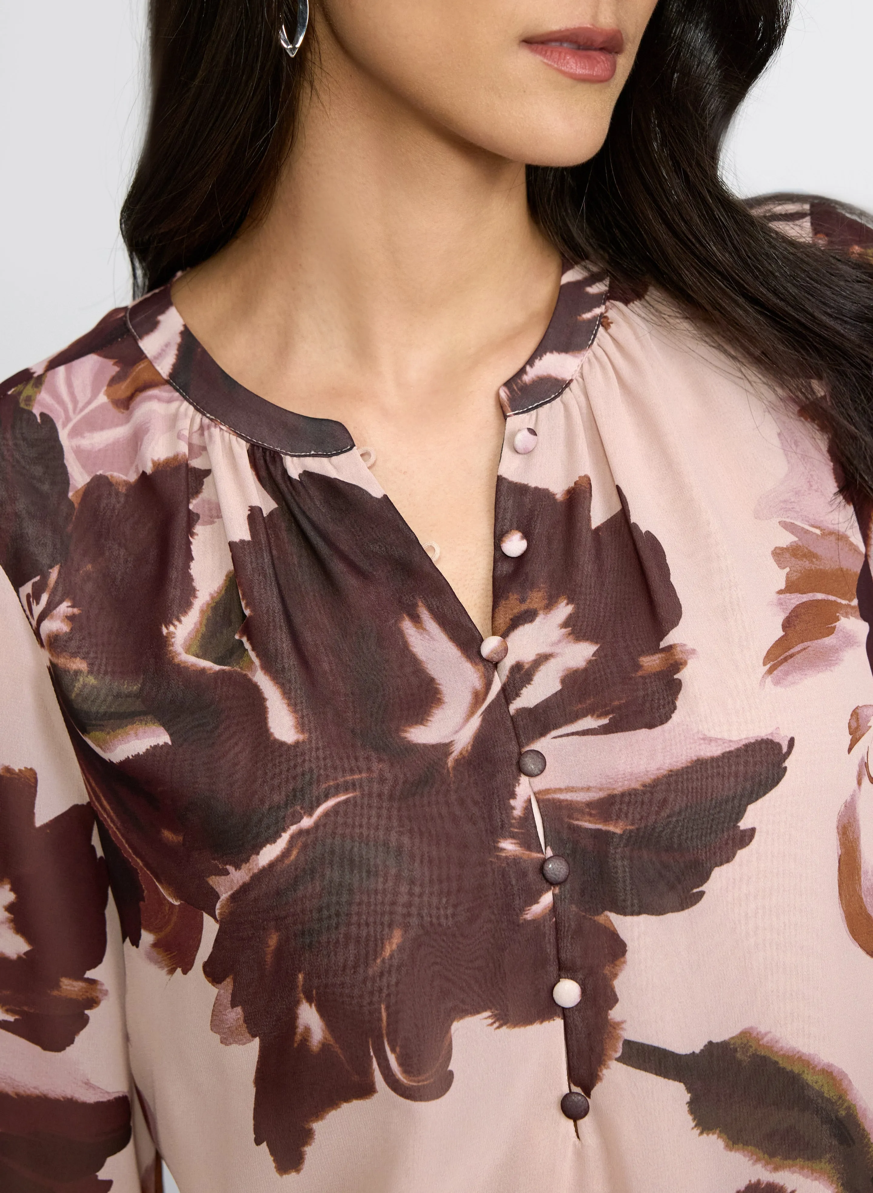 Floral Chiffon Blouse sold by Laura product image thumbnail 2