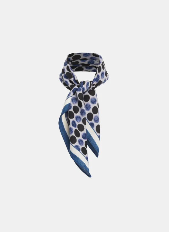 Dot Print Scarf made by Laura