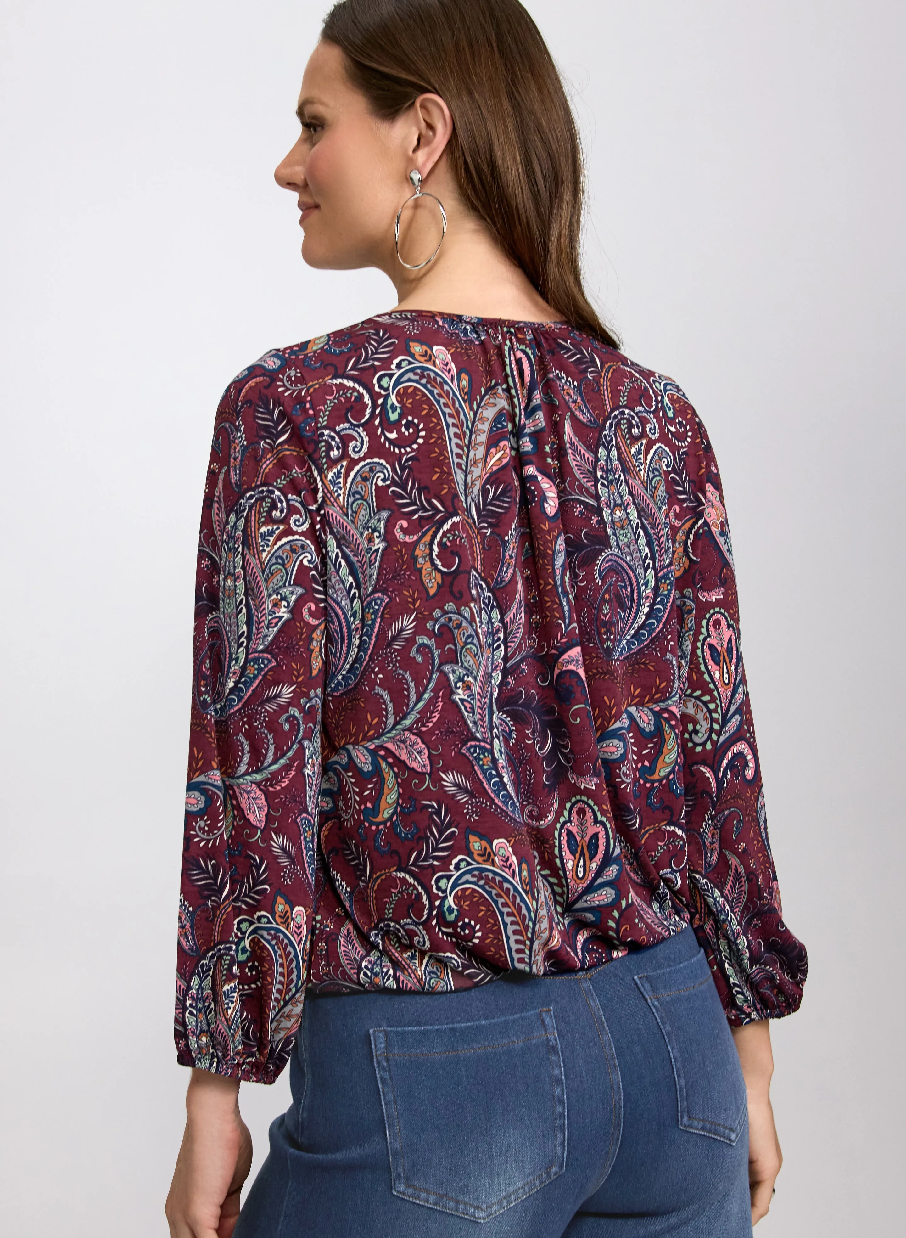 Paisley Print Top sold by Laura product image thumbnail 5