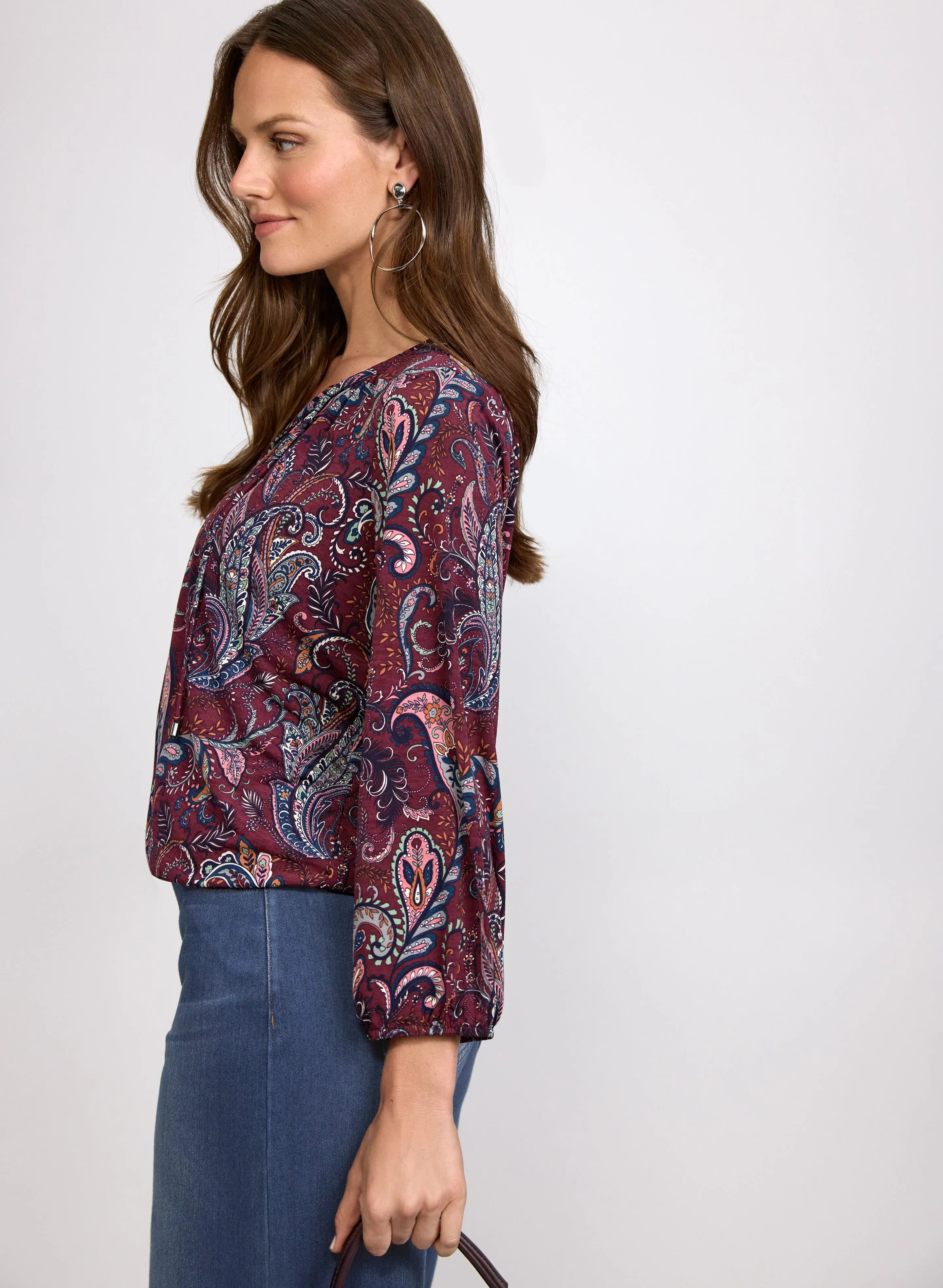 Paisley Print Top sold by Laura product image thumbnail 4