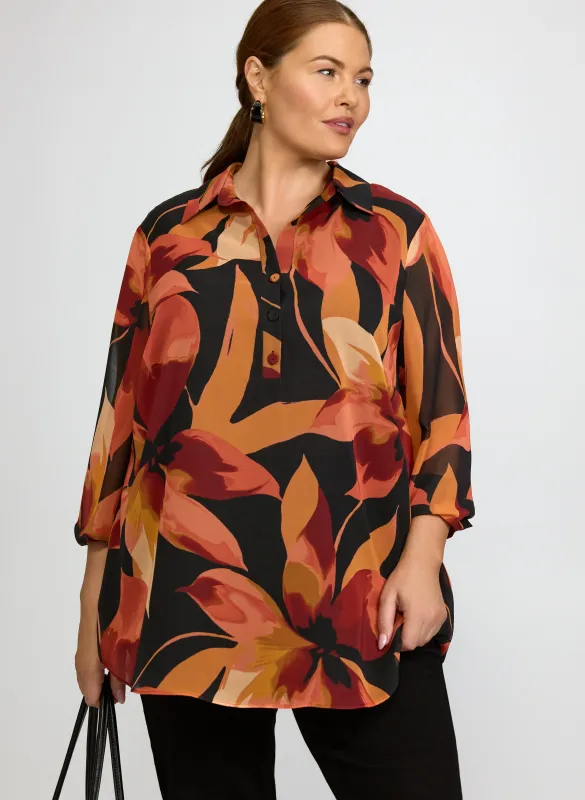 Lily Print Tunic made by Laura