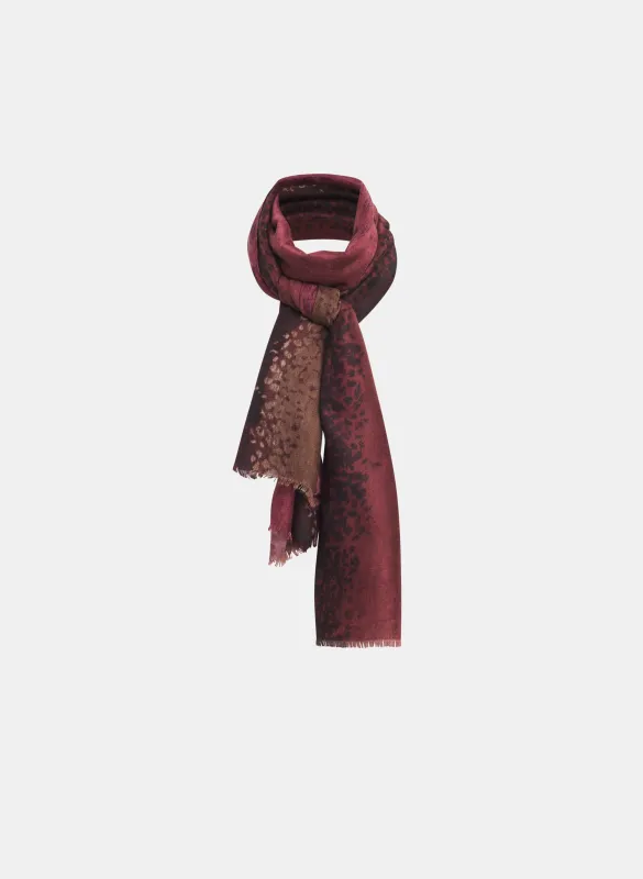 Abstract Print Scarf made by Laura